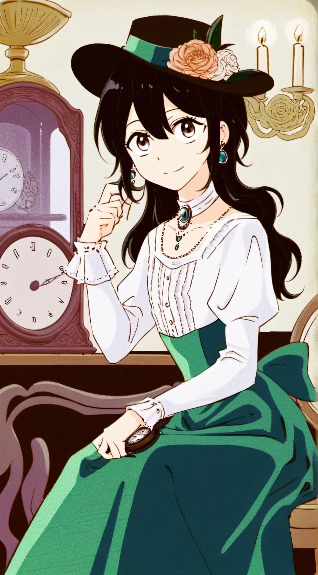 ai character: Amelie background
