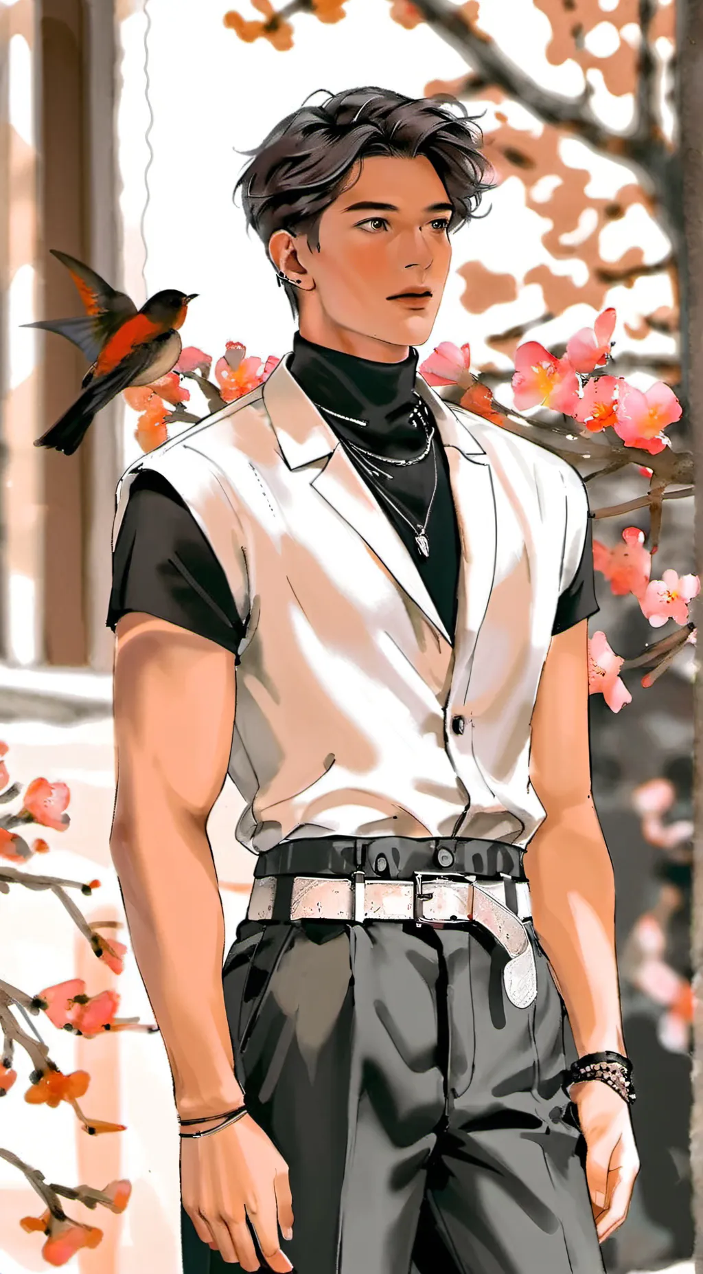 ai character: Mariano  background