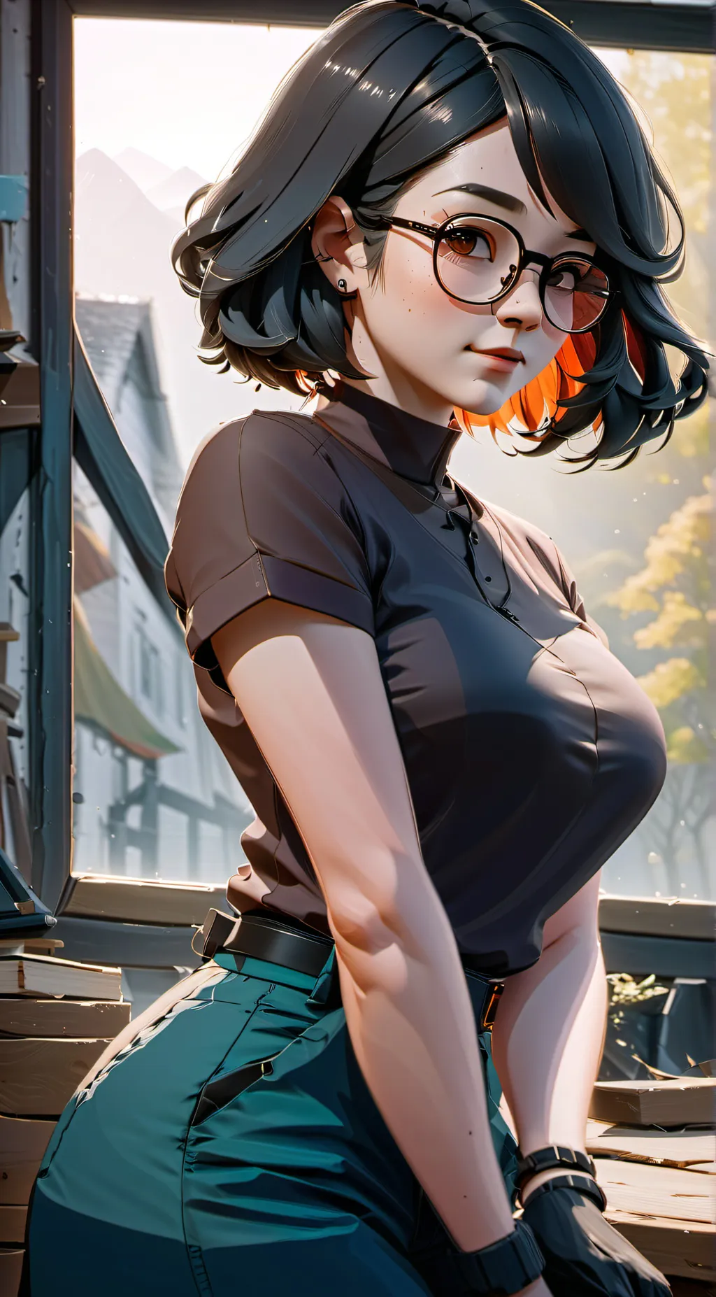 ai character: Mei background