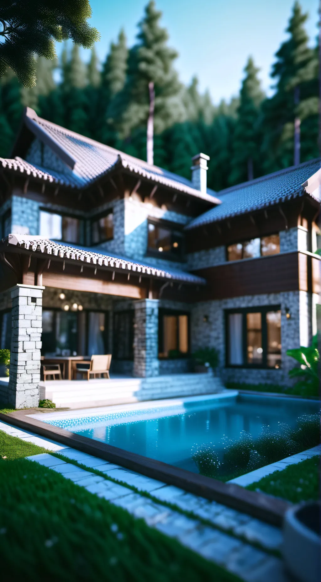 ai character: Home background