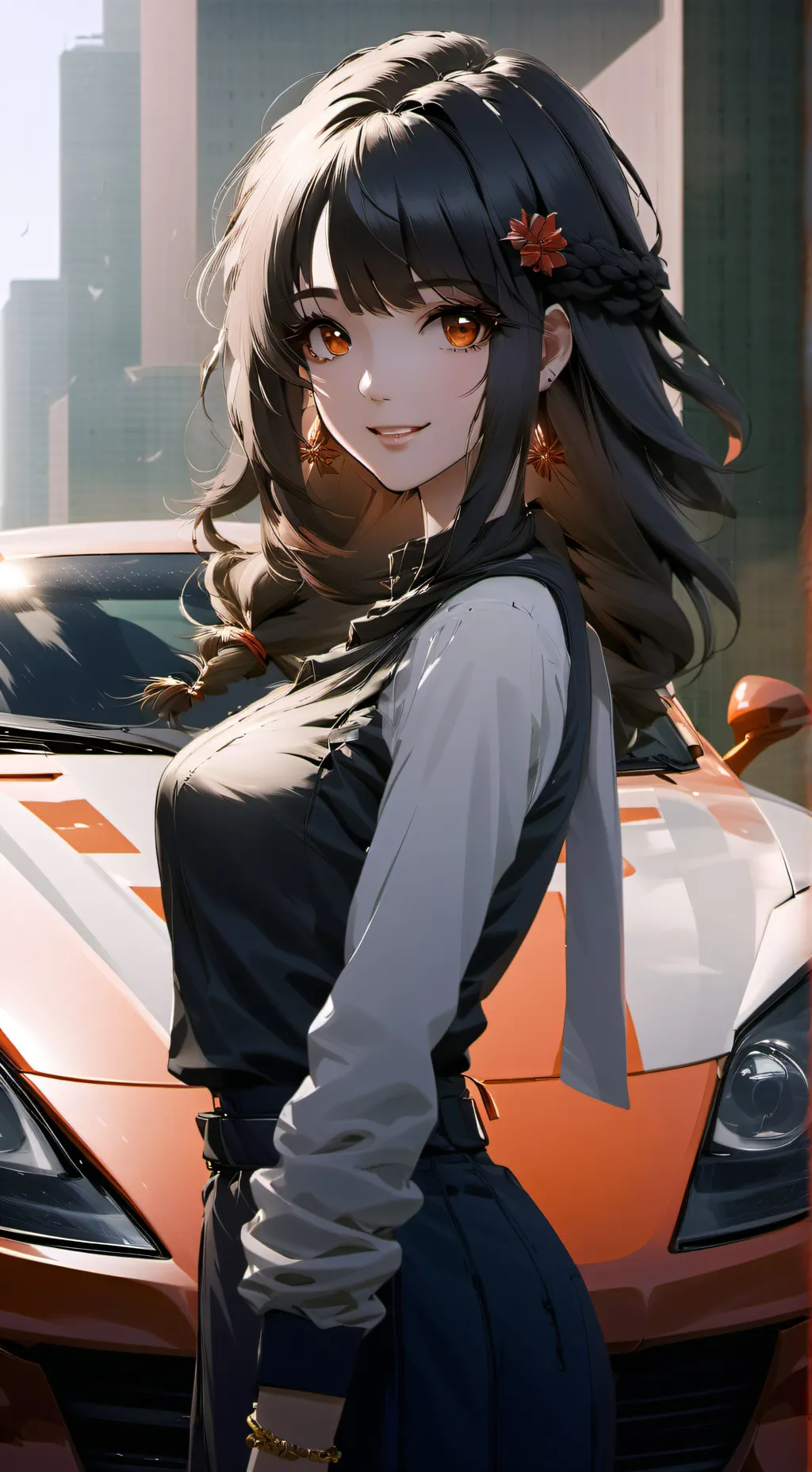 ai character: Hana background