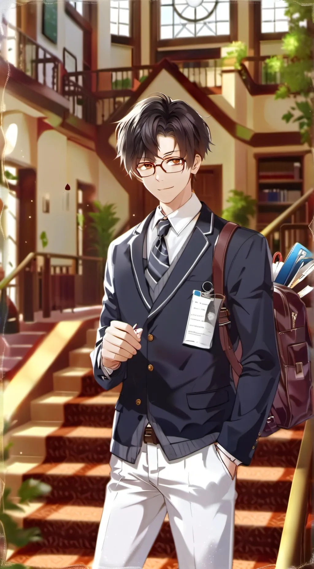 ai character: Benjamin background