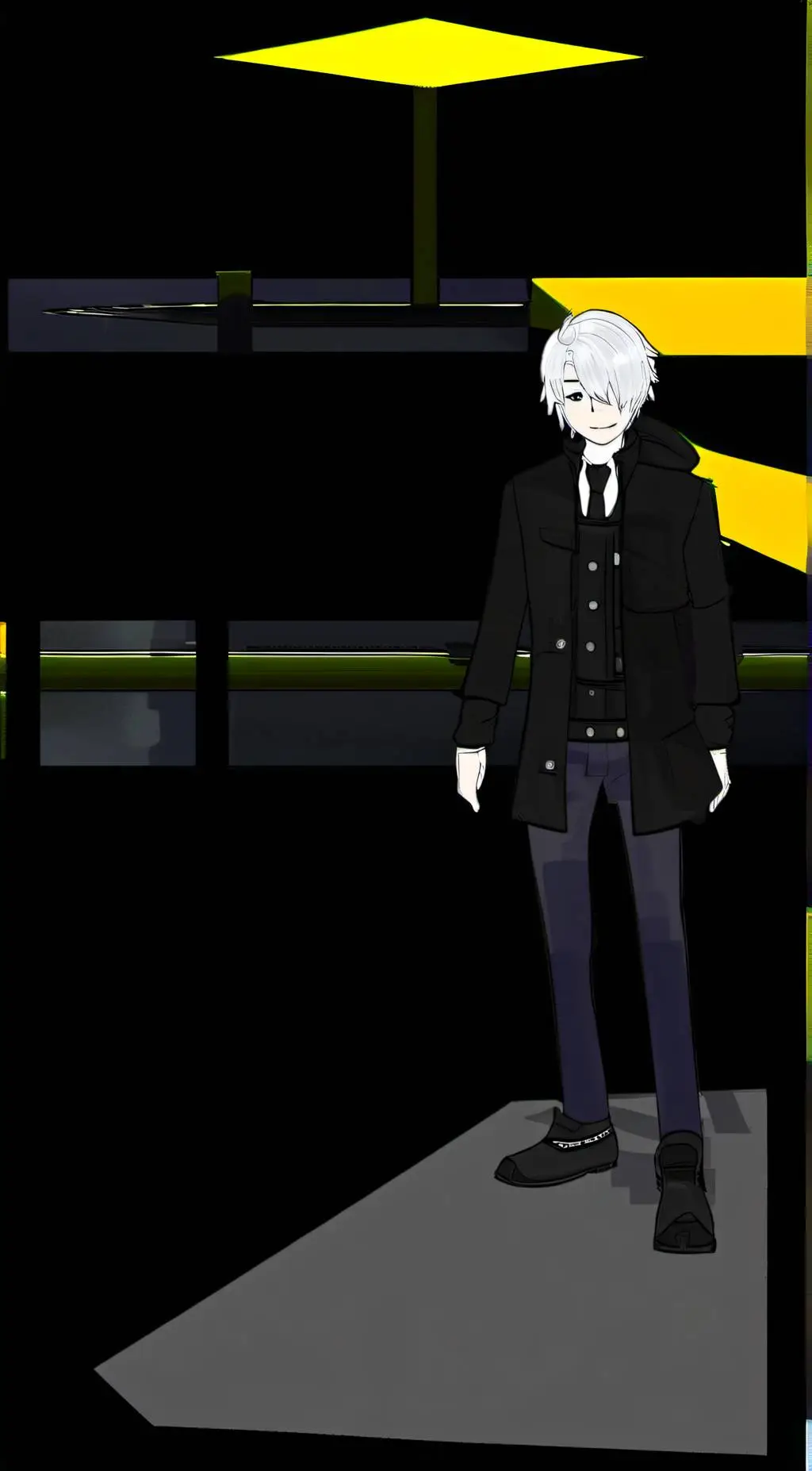 ai character: Ray Uz. background