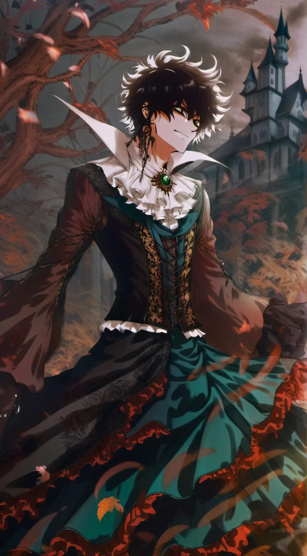 ai character: Shinbo  background