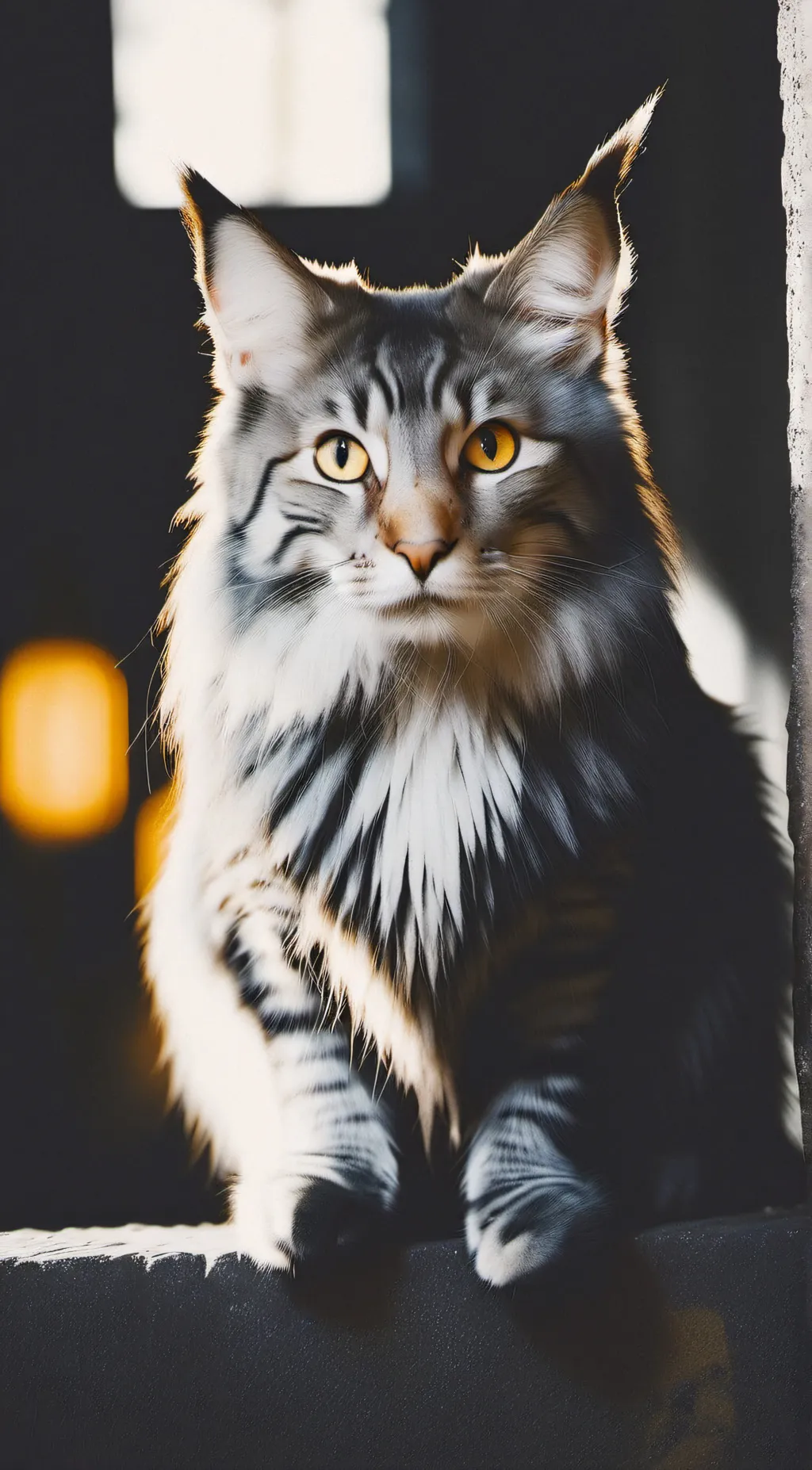 ai character: cat background