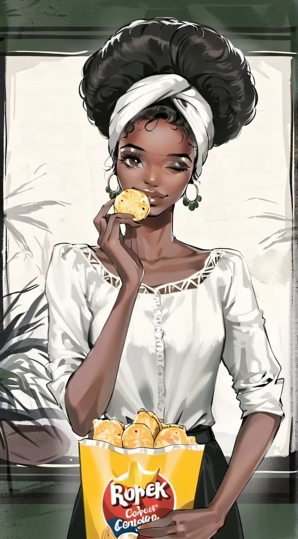 ai character: Sheira background