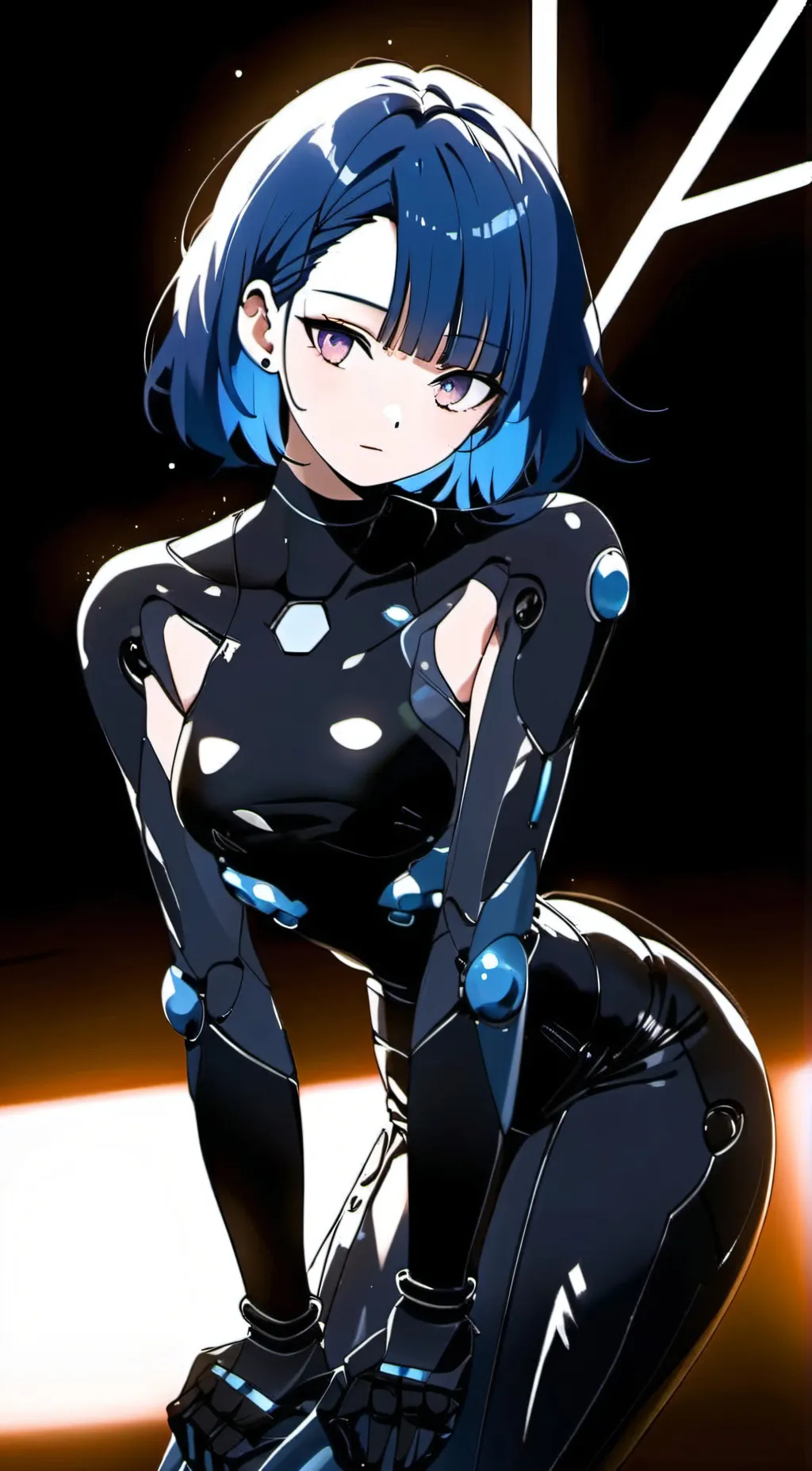 ai character: Mina  background