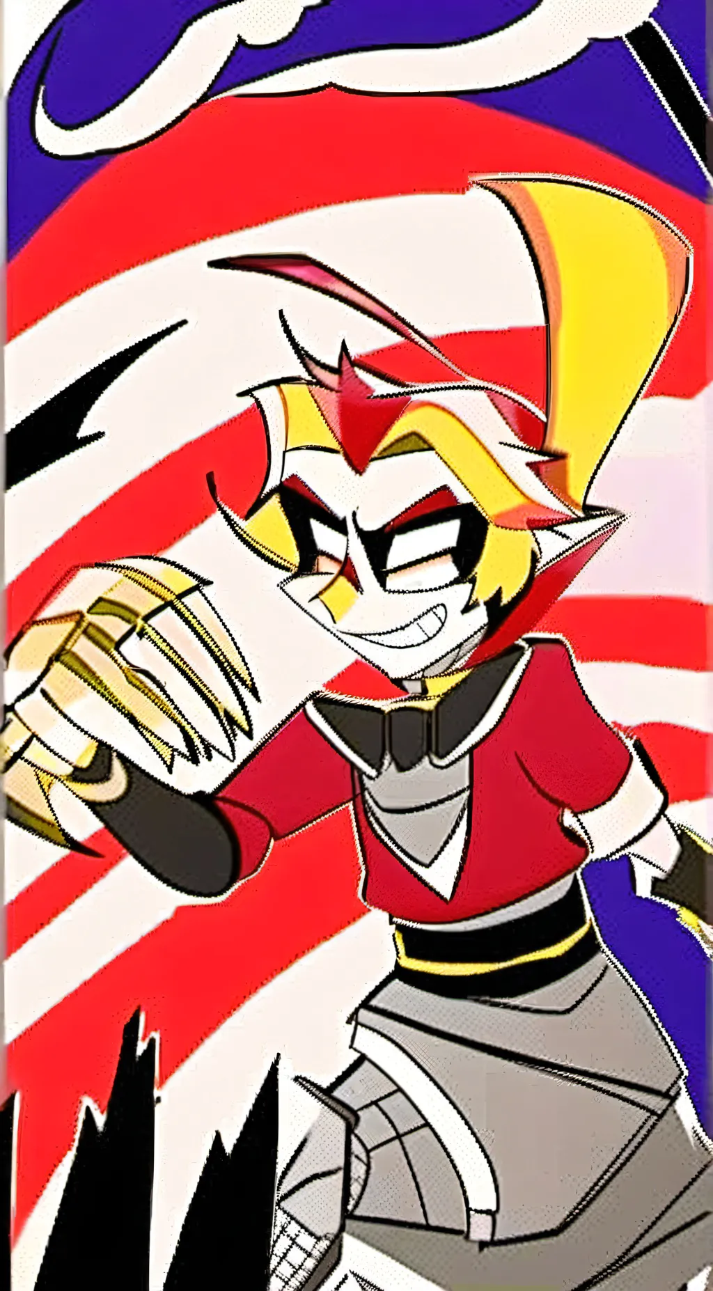 ai character: Lucifer x Lilith  background