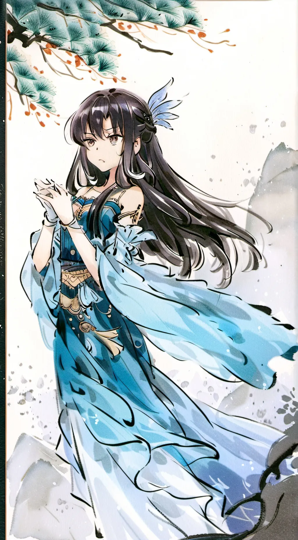 ai character: inosuke  background