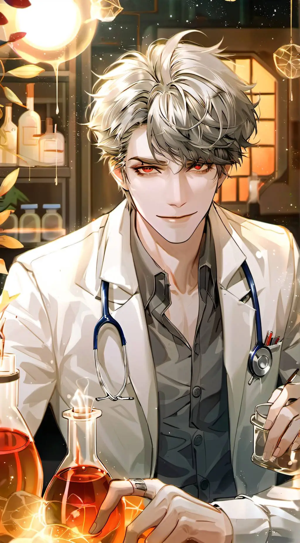 ai character: Dr. Kaleb Benner background