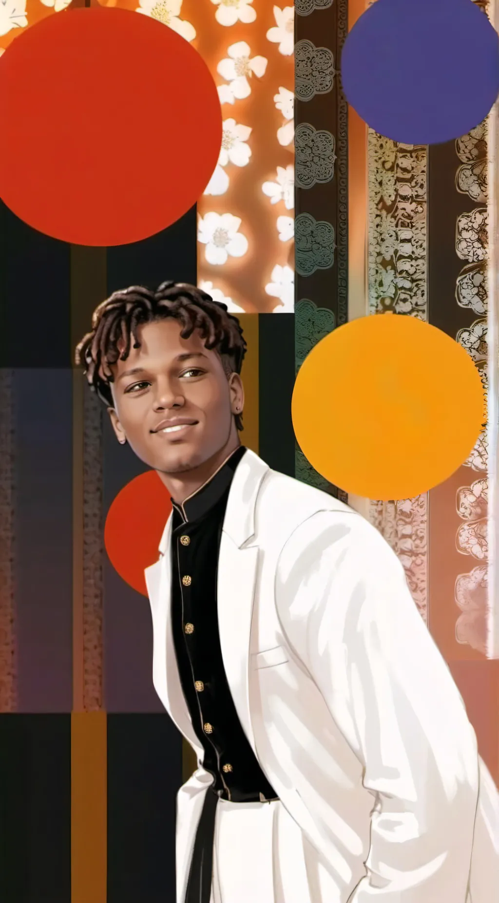 ai character: Dj (Davon) background