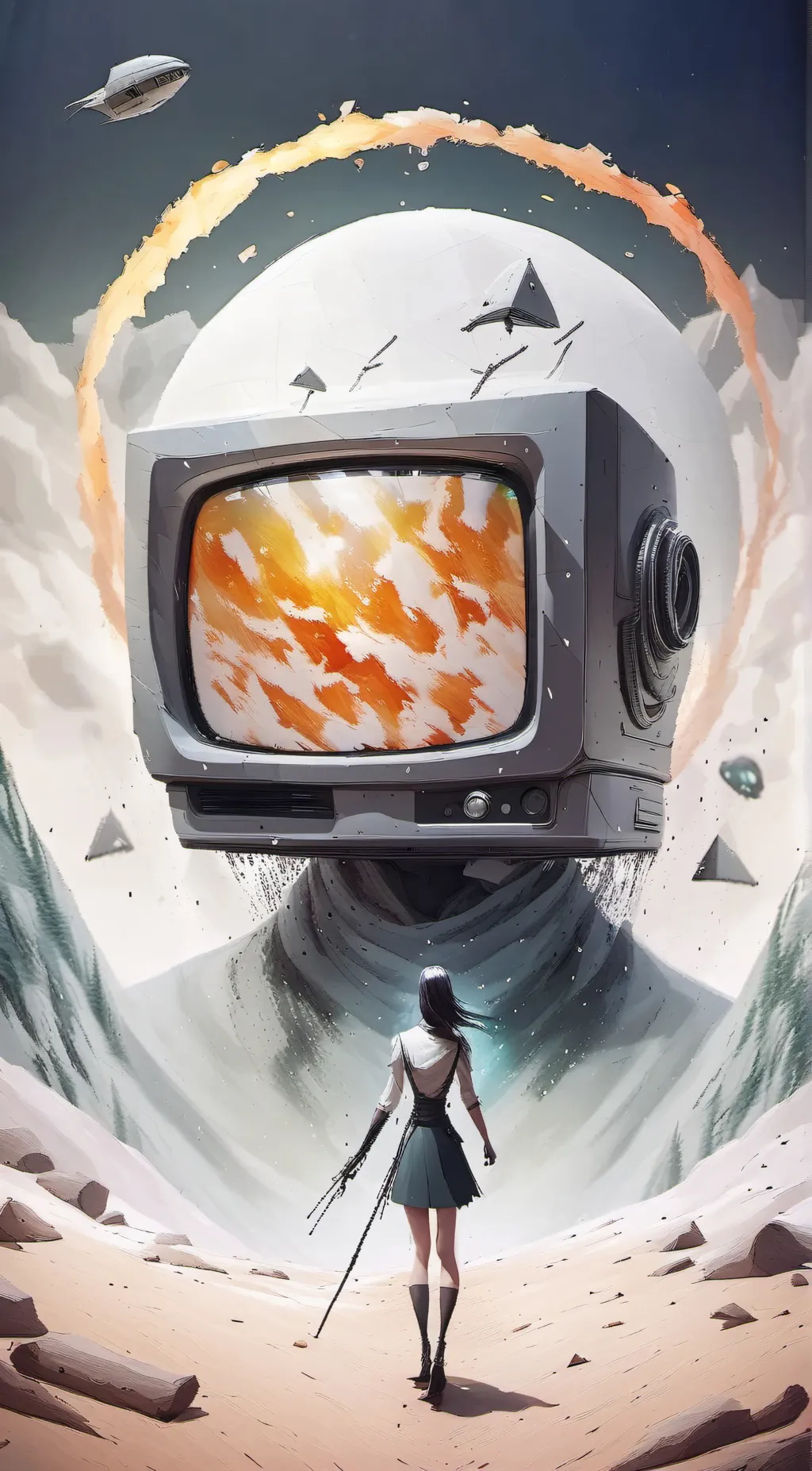 ai character: Tvwomen background