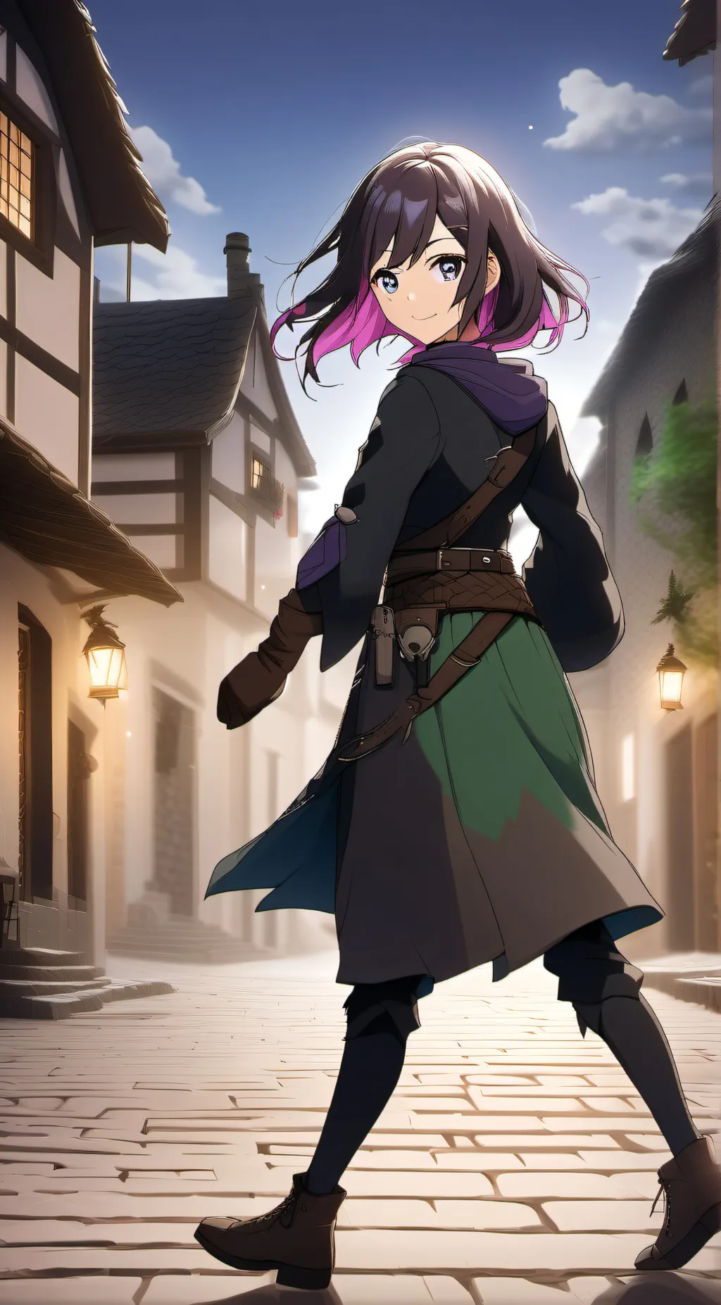 ai character: Zenosaka background