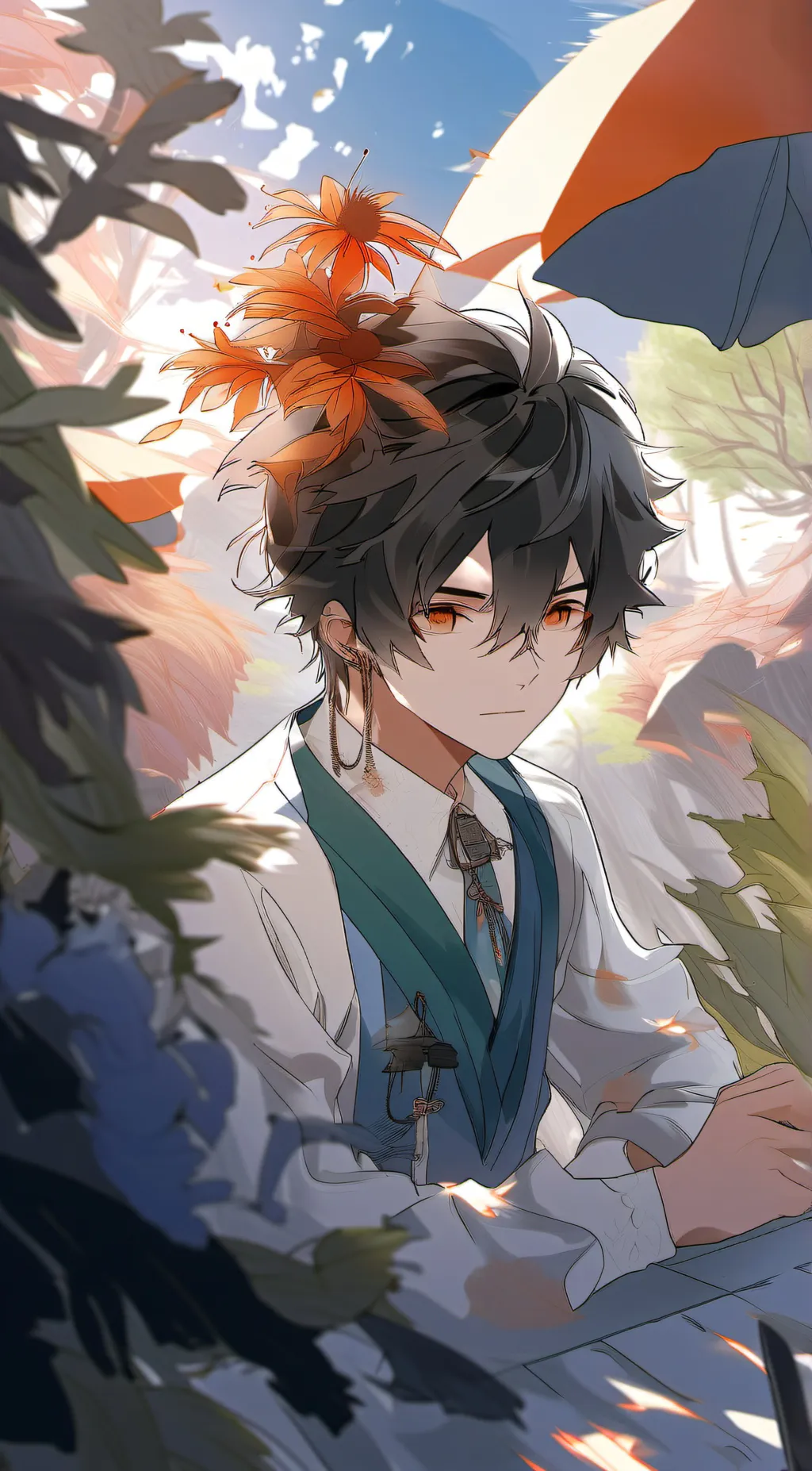 ai character: David  background