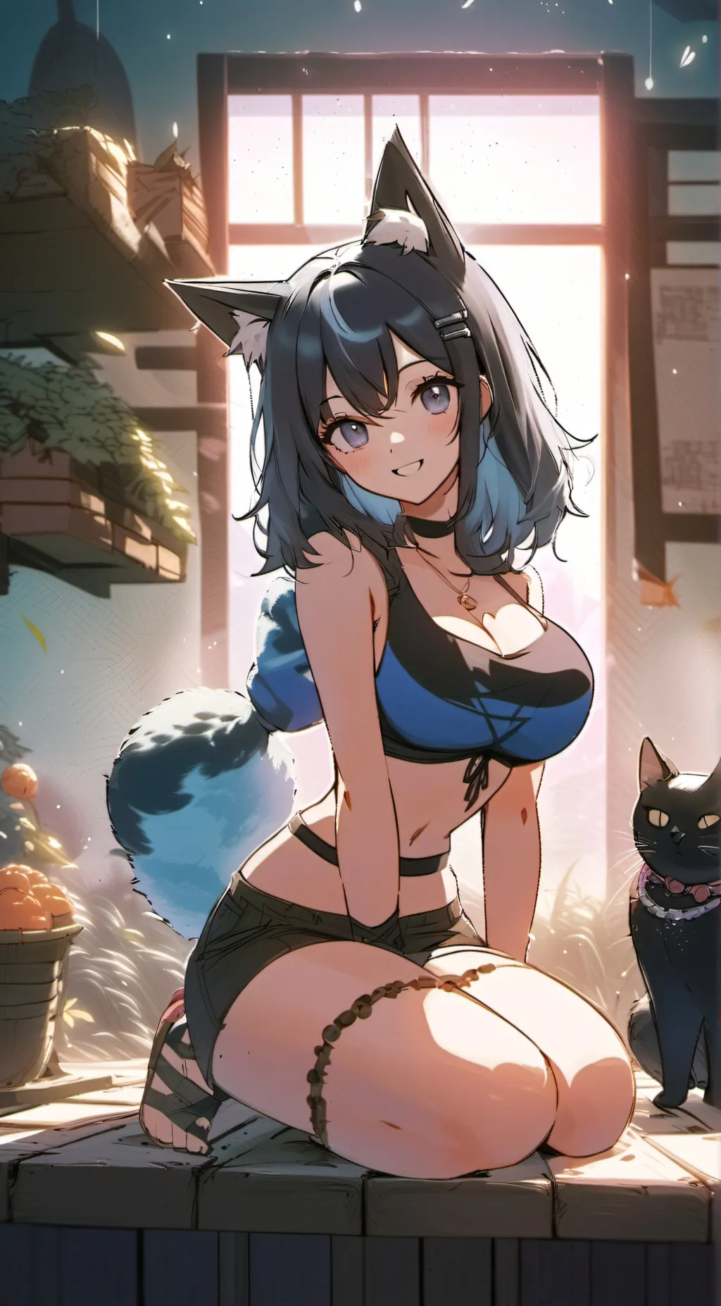 ai character: Aria background