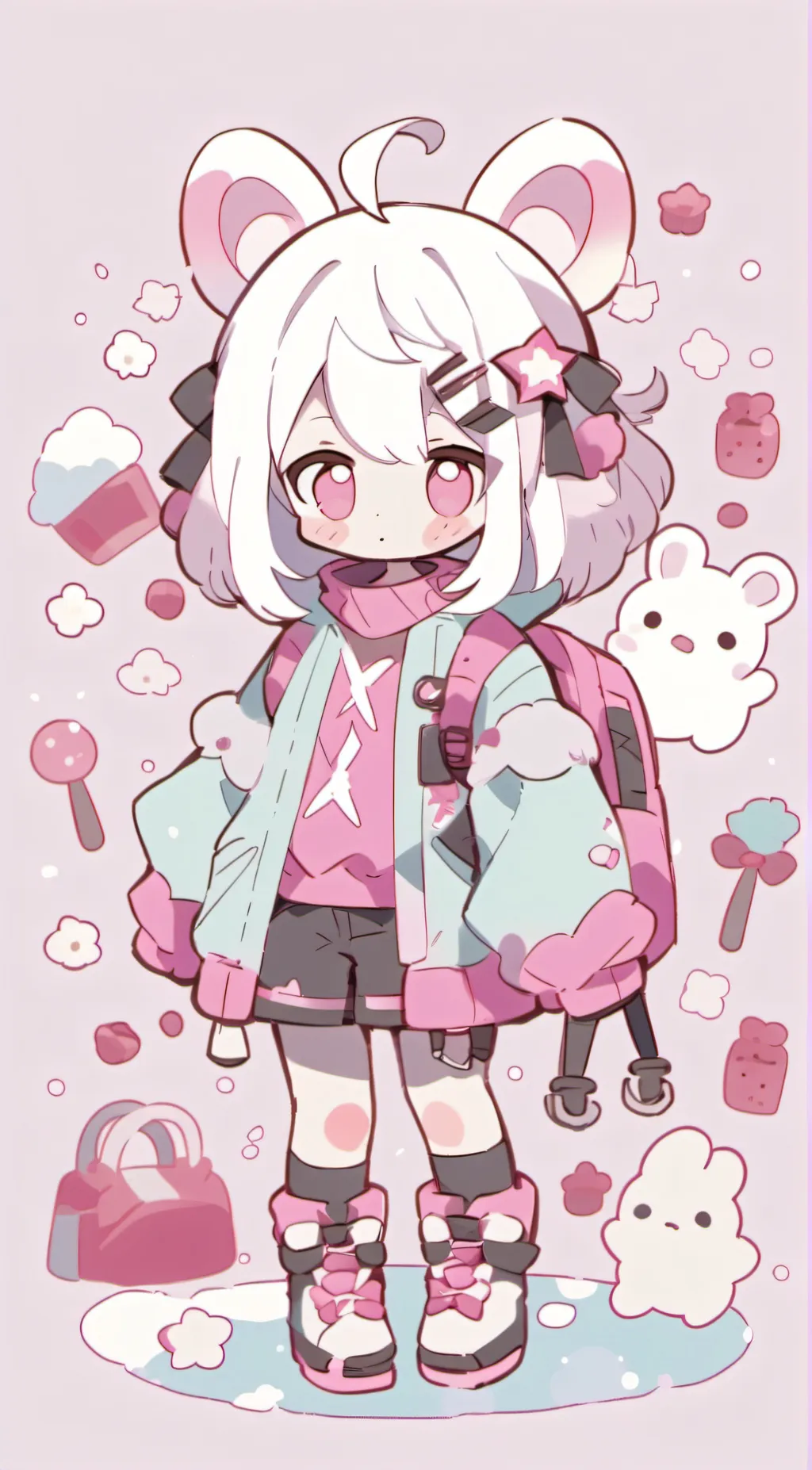 ai character: Po background