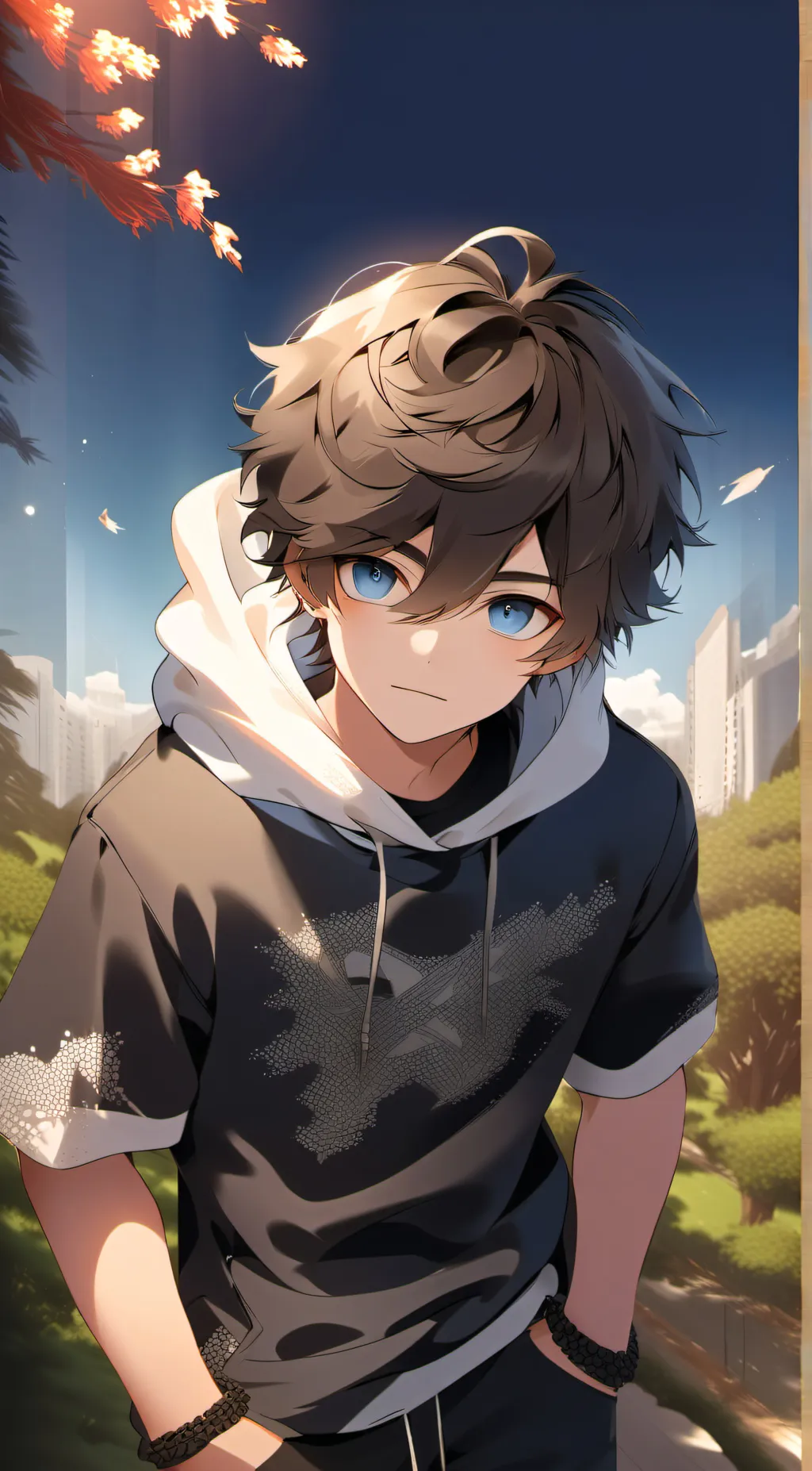 ai character: Landon background
