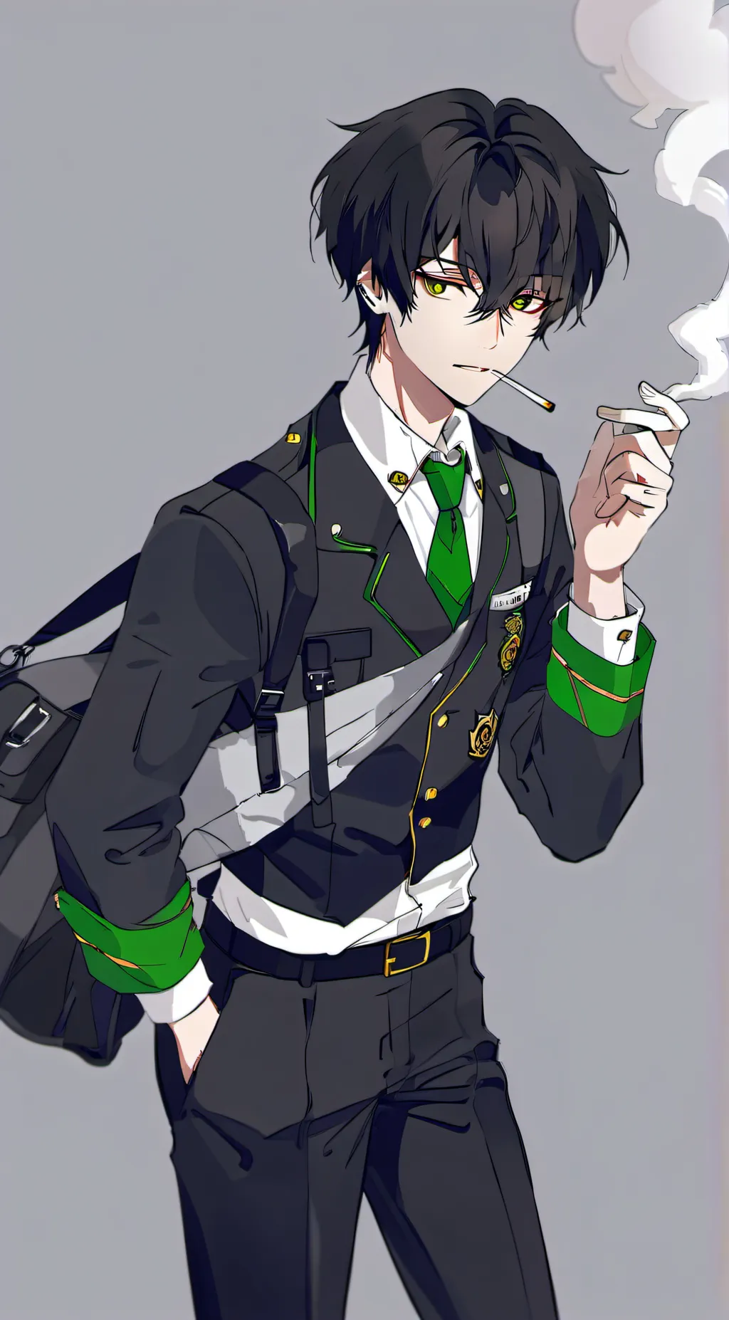 ai character: |Vincent| background