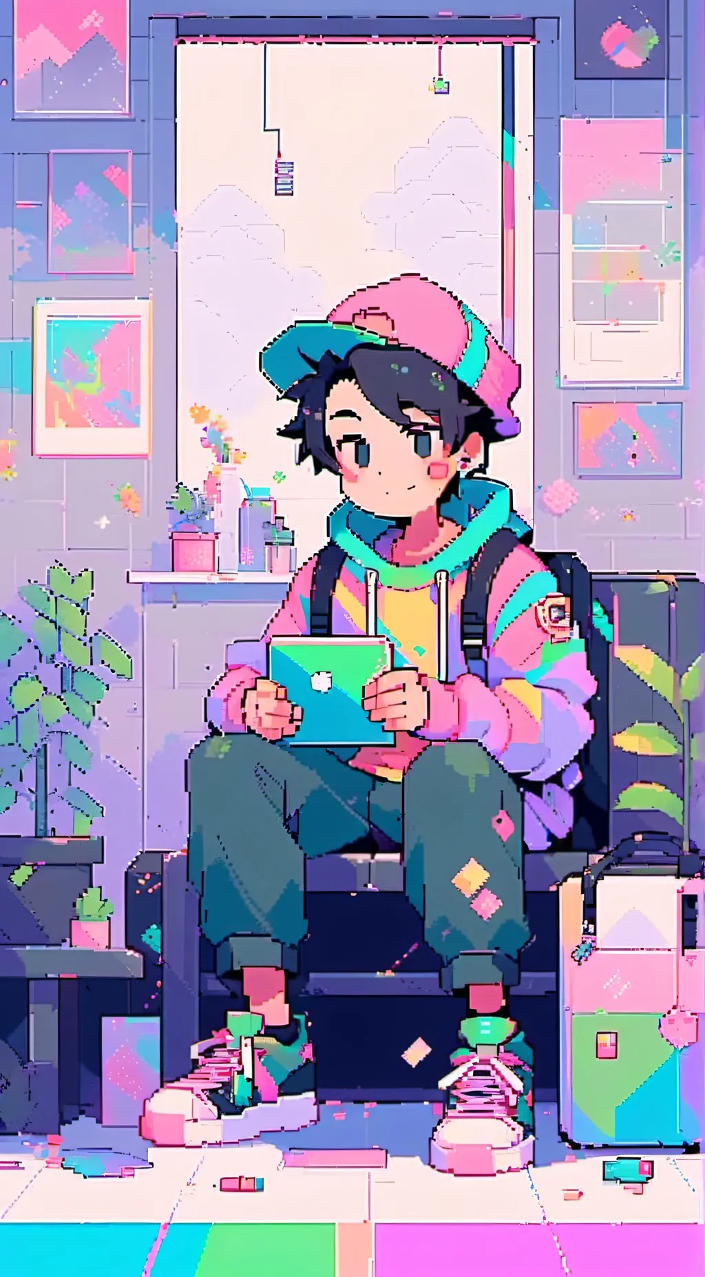 ai character: emotional support background