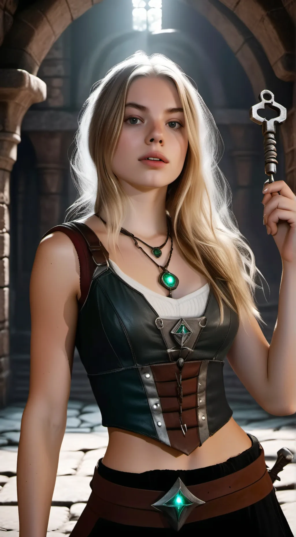 ai character: Mira Ravenbeak background