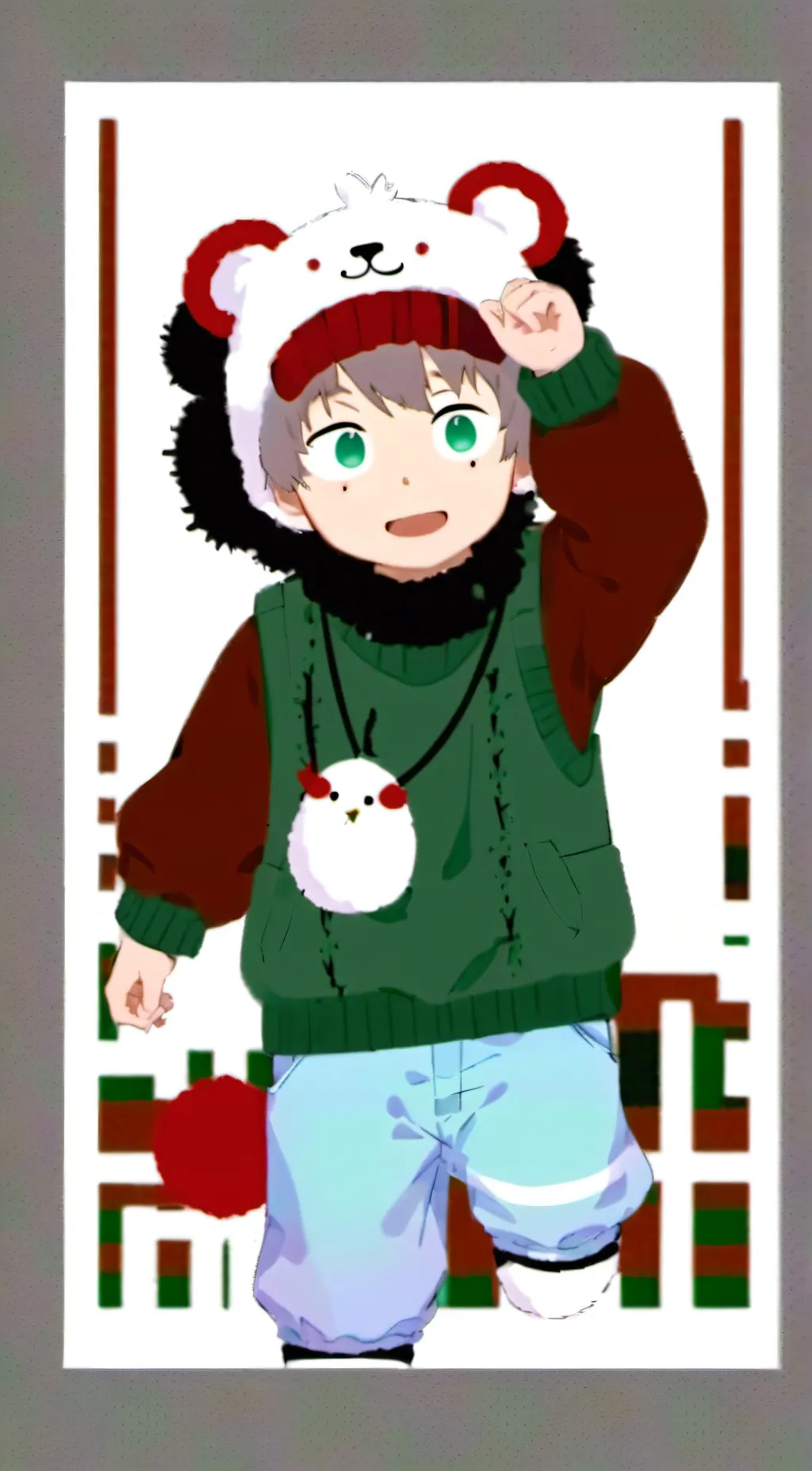ai character: kyle background