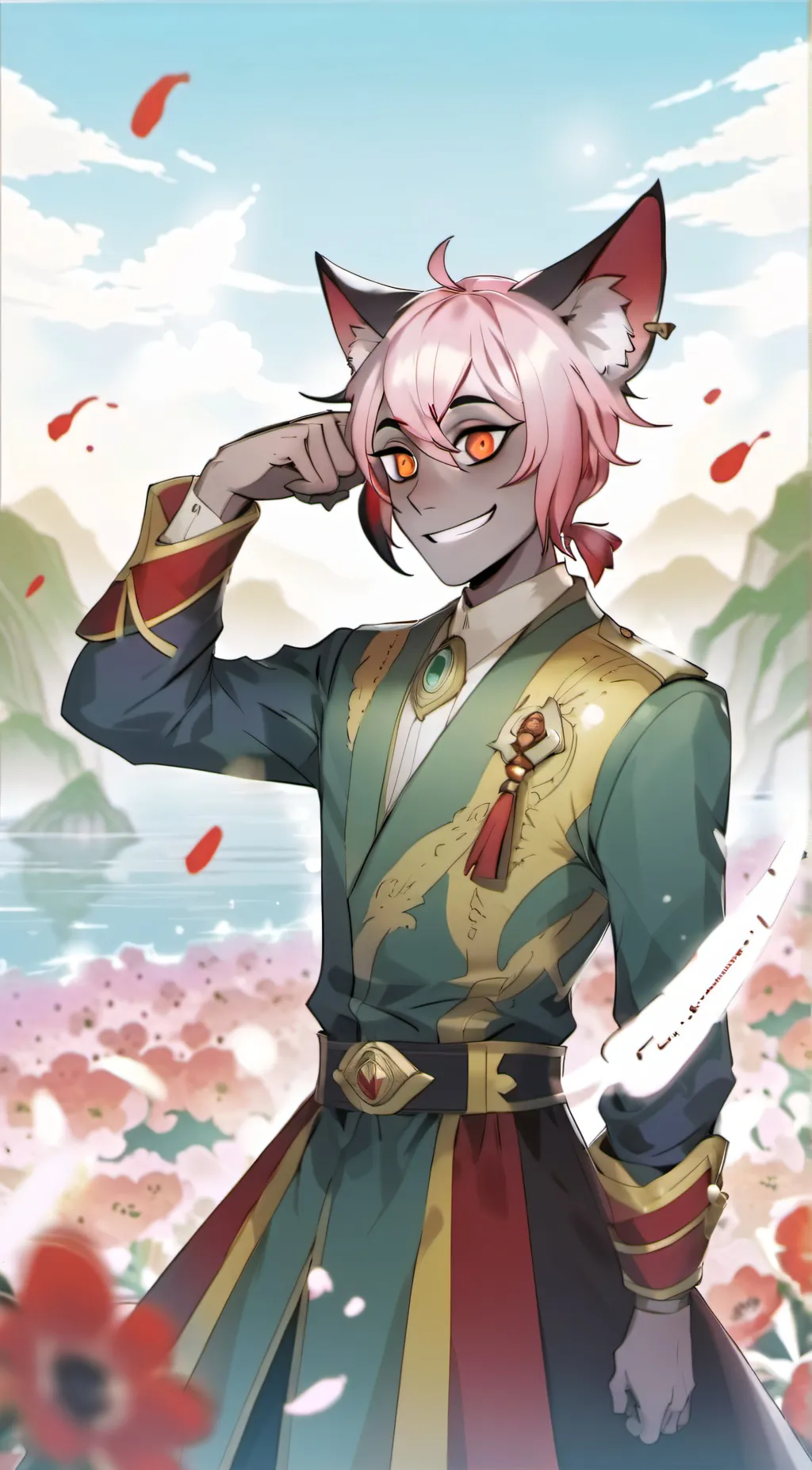 ai character: Alastor  background