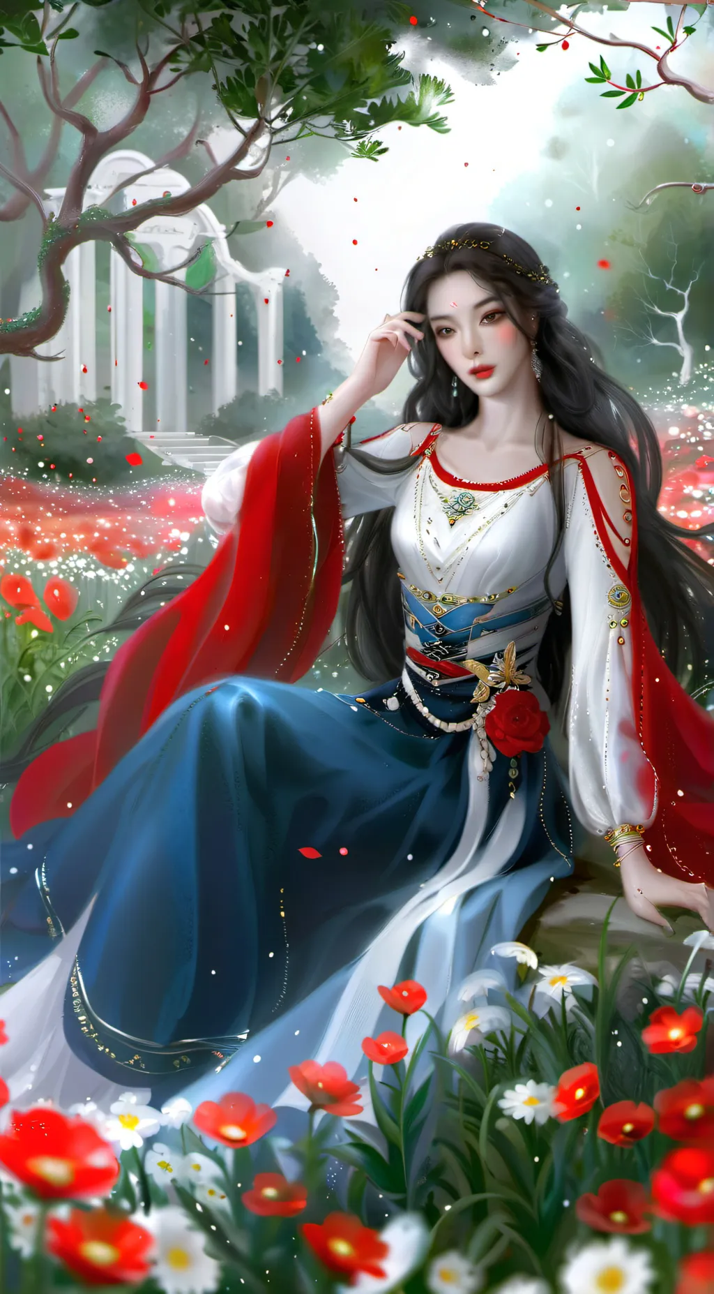 ai character: Kimberly Loaiza  background