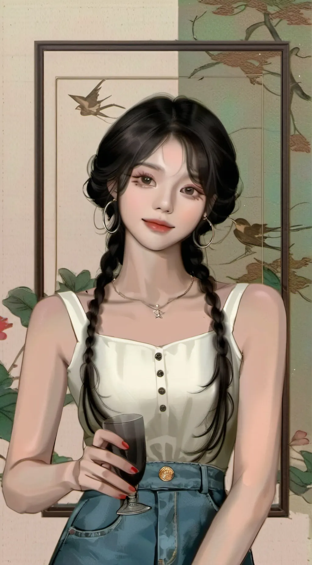 ai character: DÆ♥︎ background