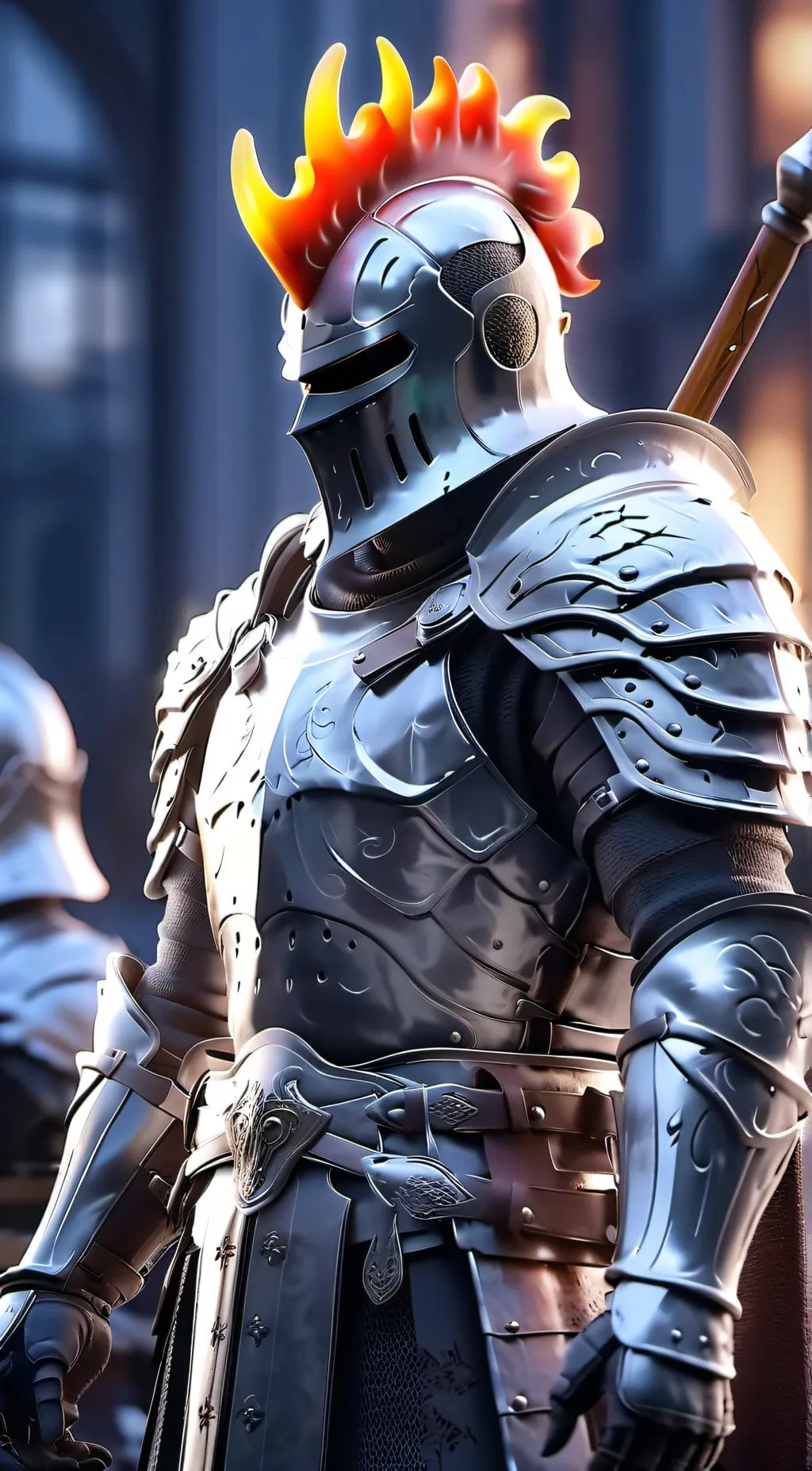 ai character: Brave night (evil) background