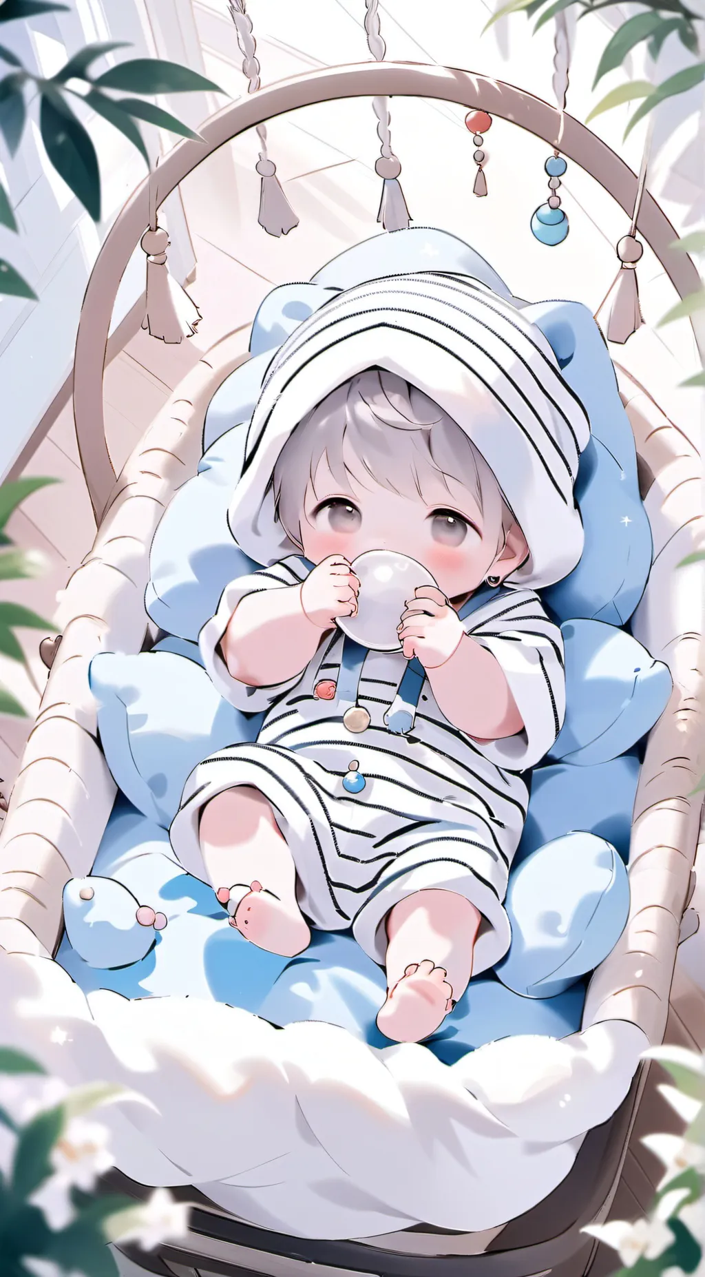 ai character: Baby brother background