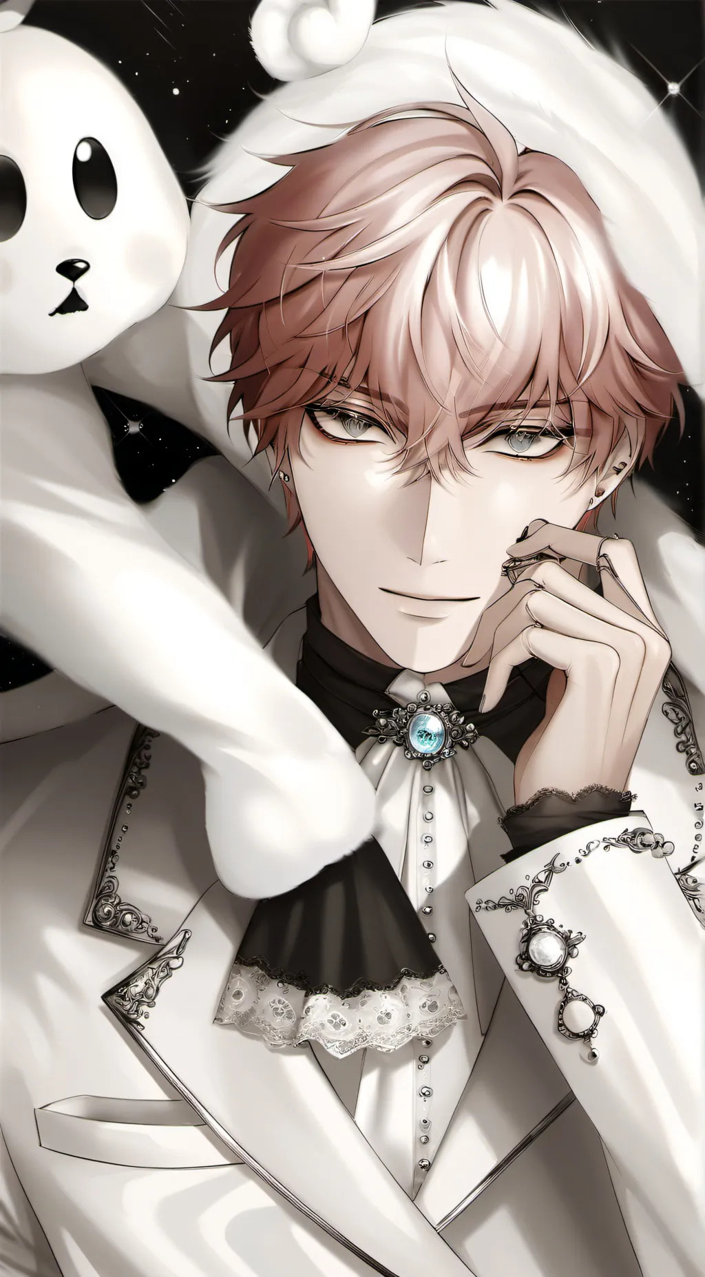 ai character: Leon background