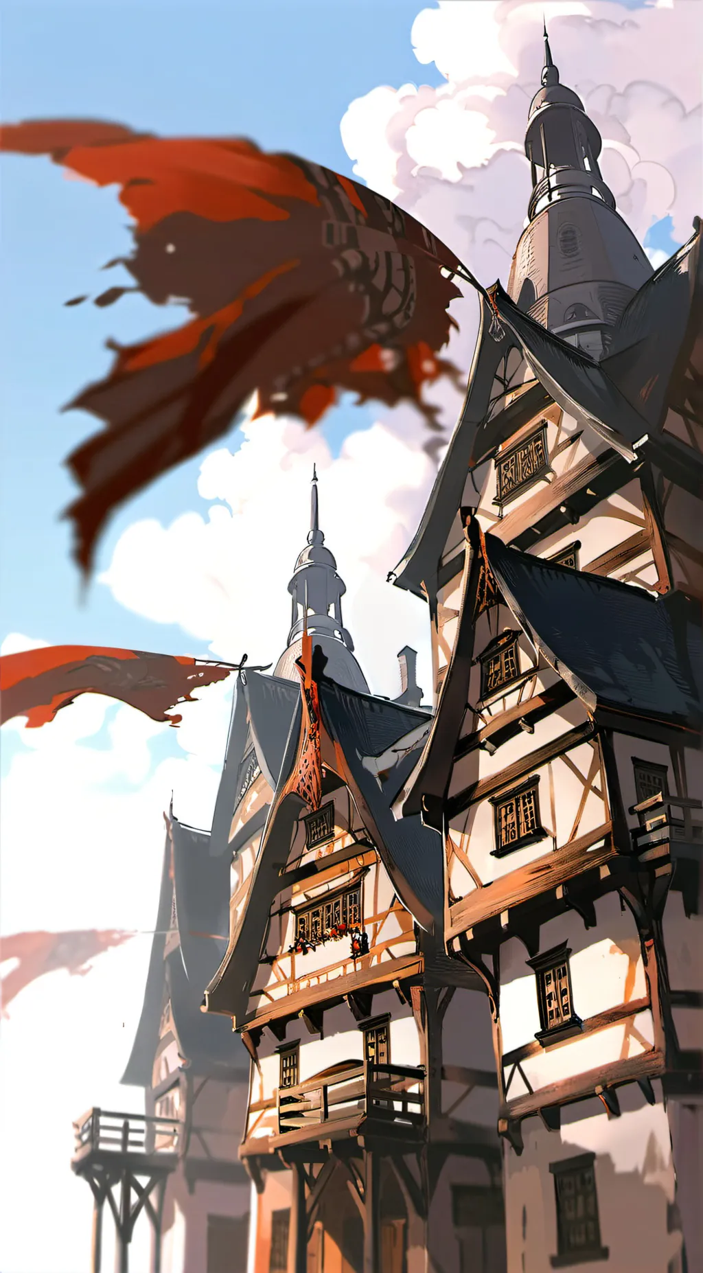 ai character: fairy tail world background