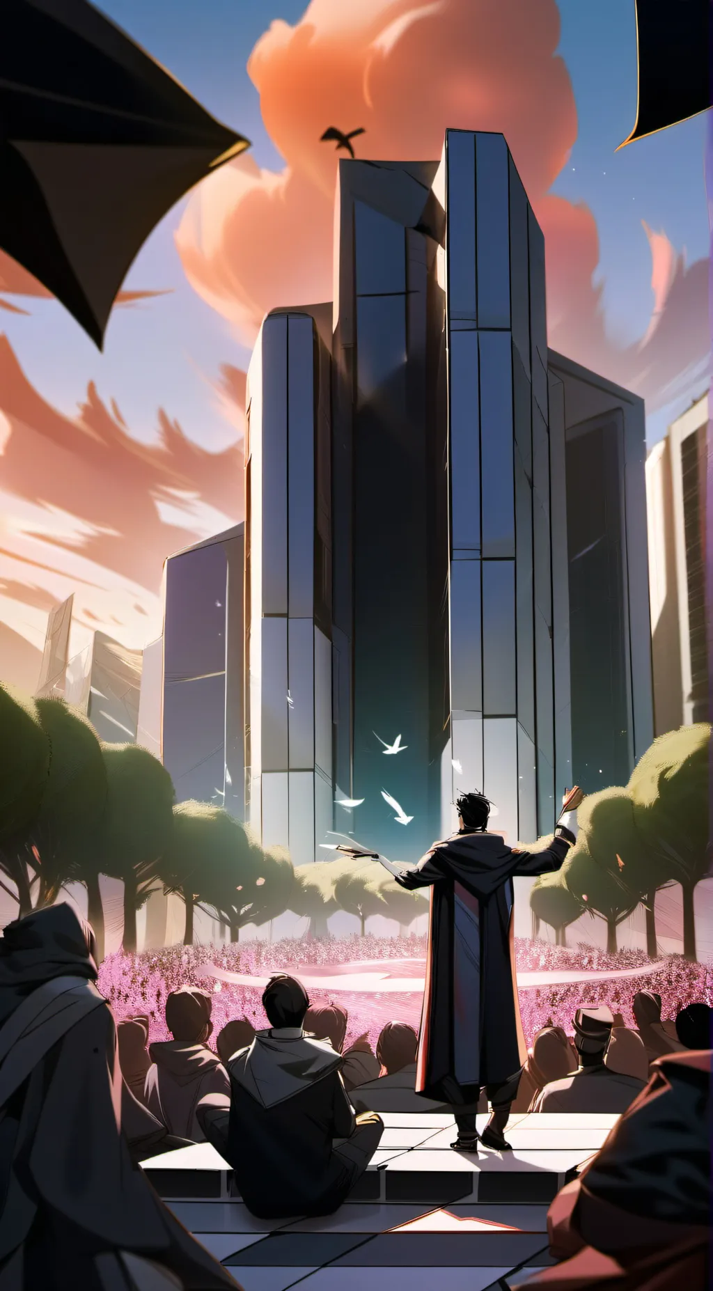 ai character: magic realm background