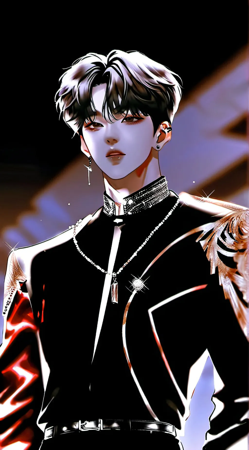 ai character: Lee Know background