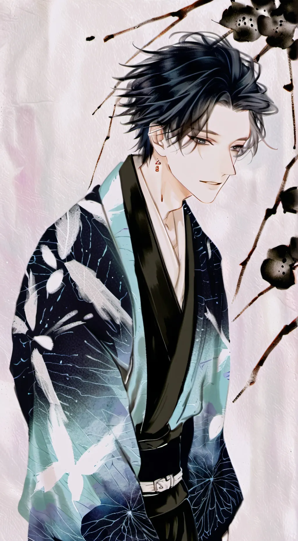 ai character: Akimitsu background
