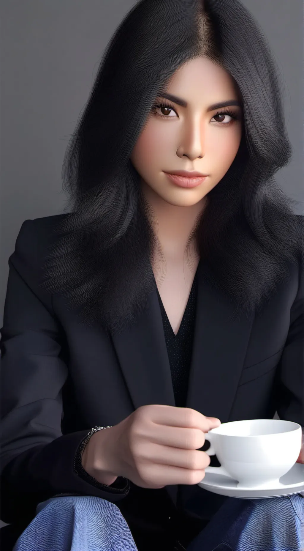 ai character: Aliyah♥️ background