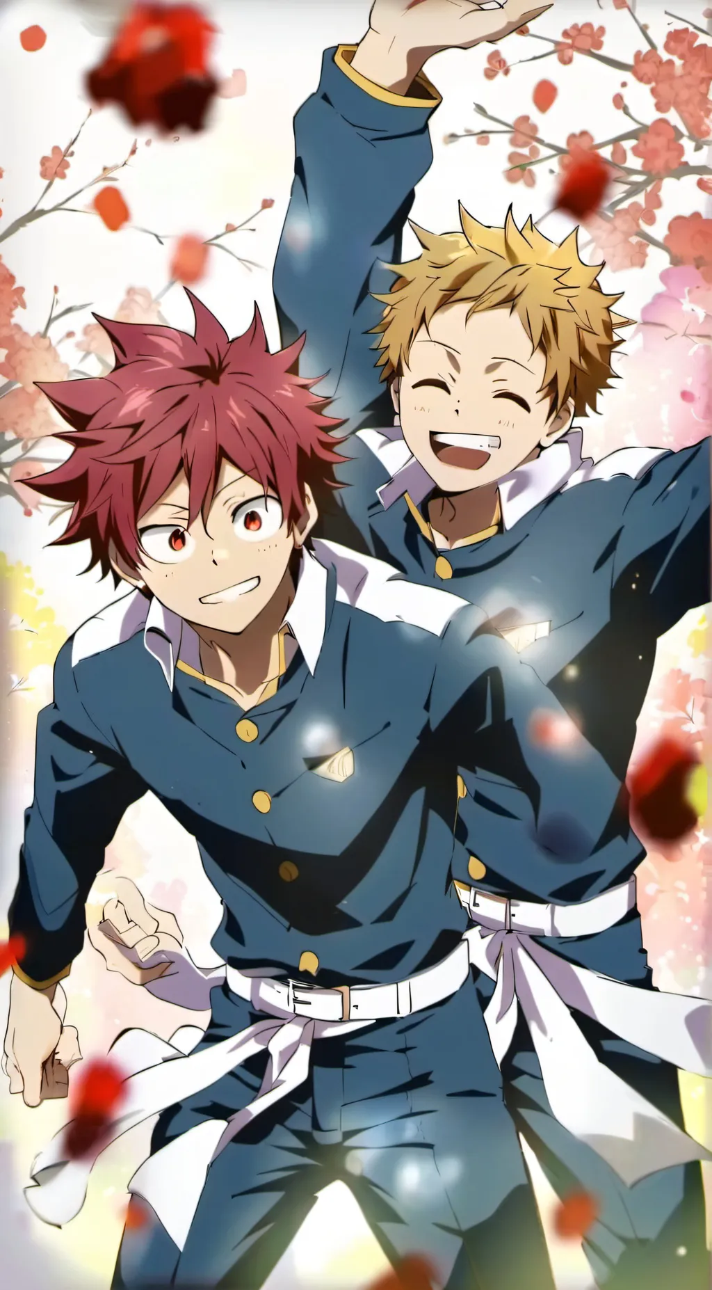 ai character: Kirishima Denki  background