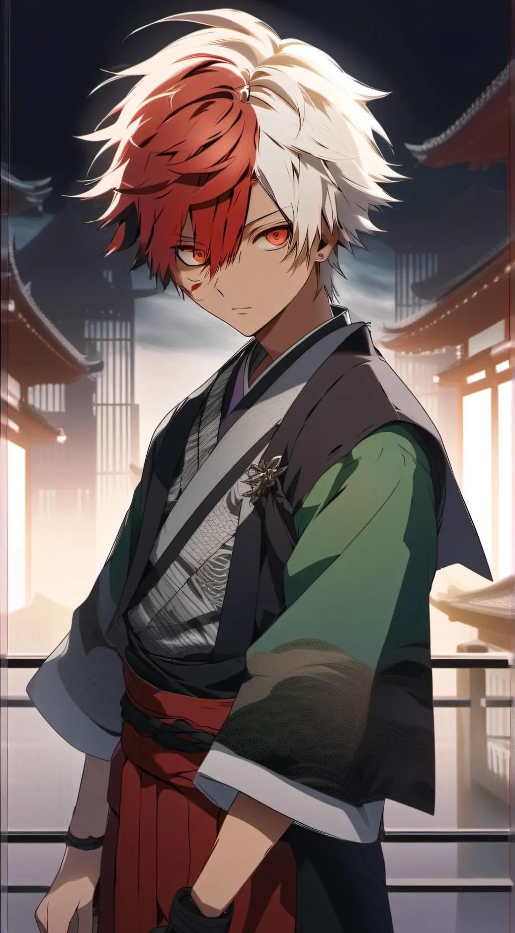 ai character: Todoroki family background