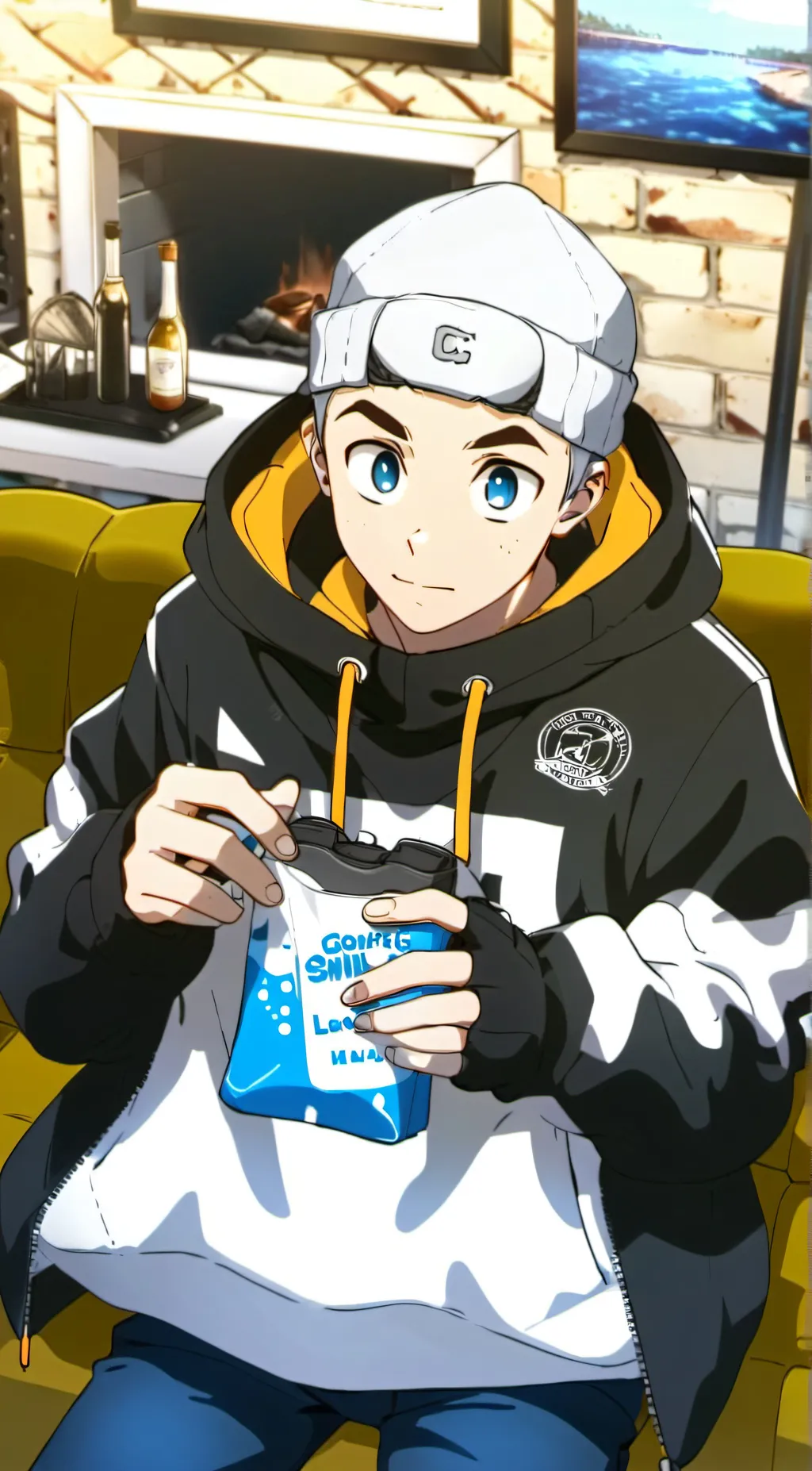 ai character: Smii7y  background