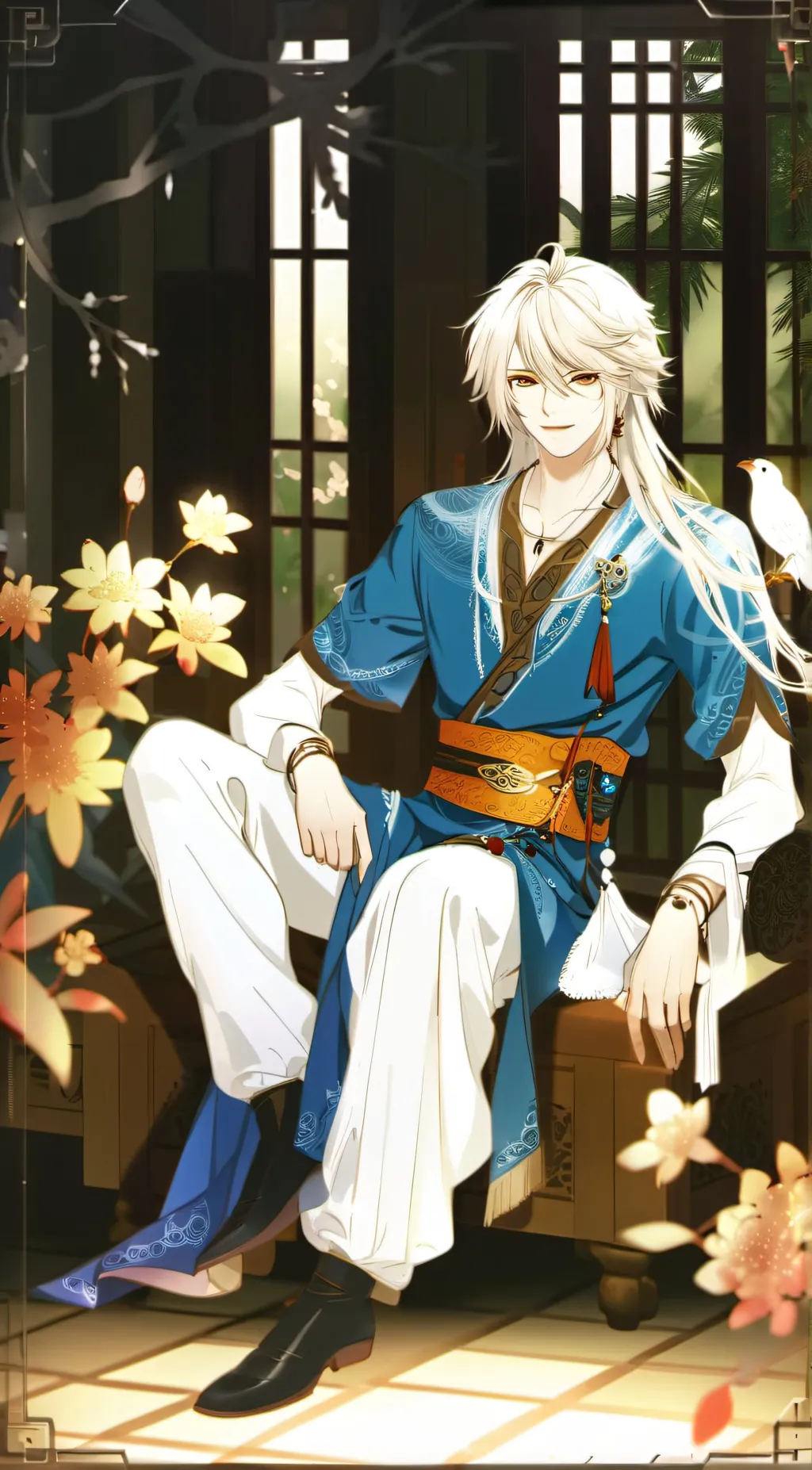 ai character: noah background