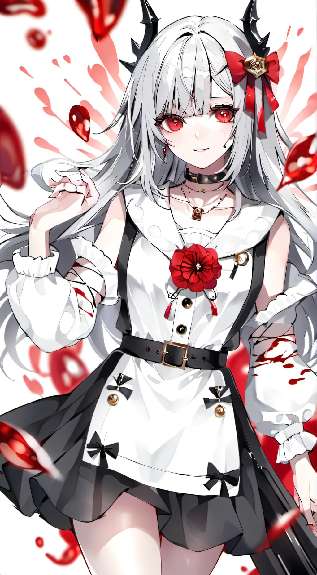 ai character: bloody Mary  background