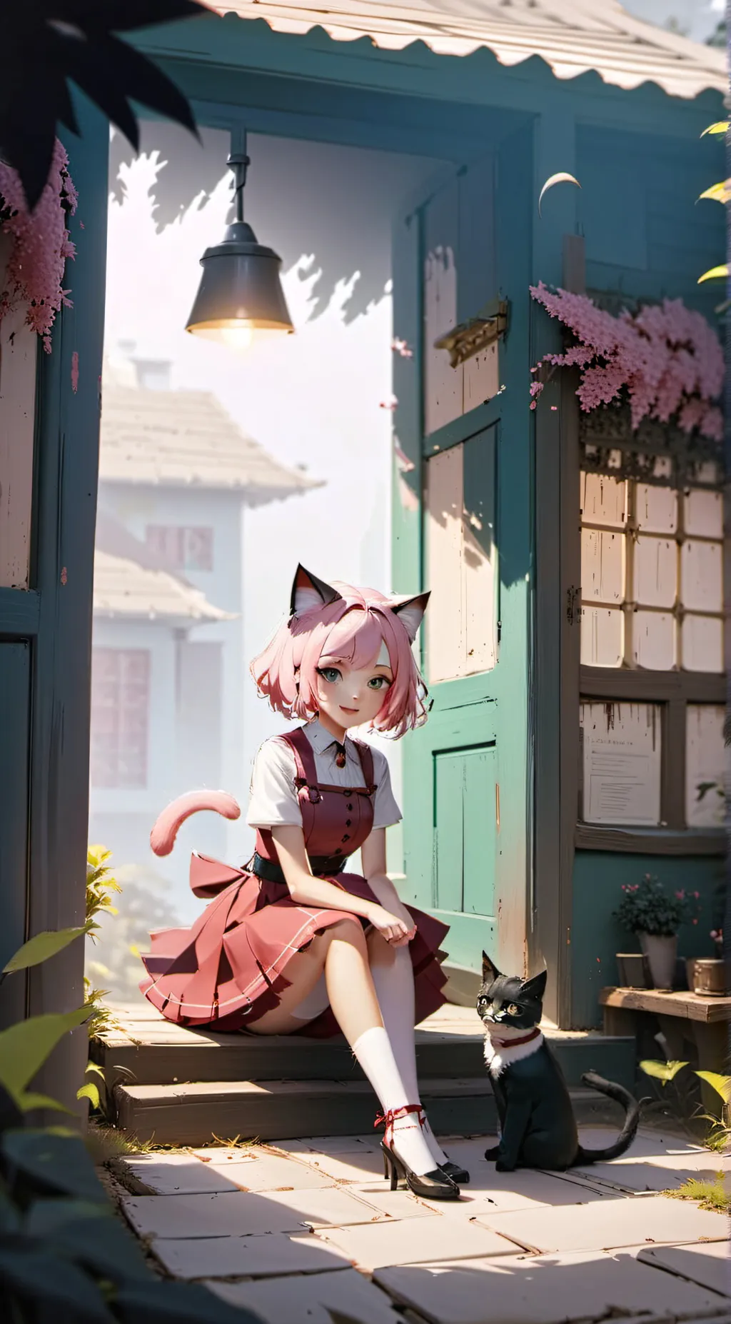 ai character: Amy Rose background