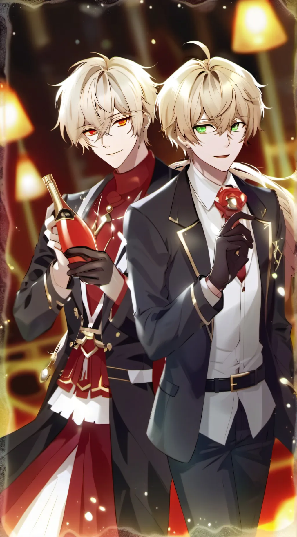 ai character: Radiodust background