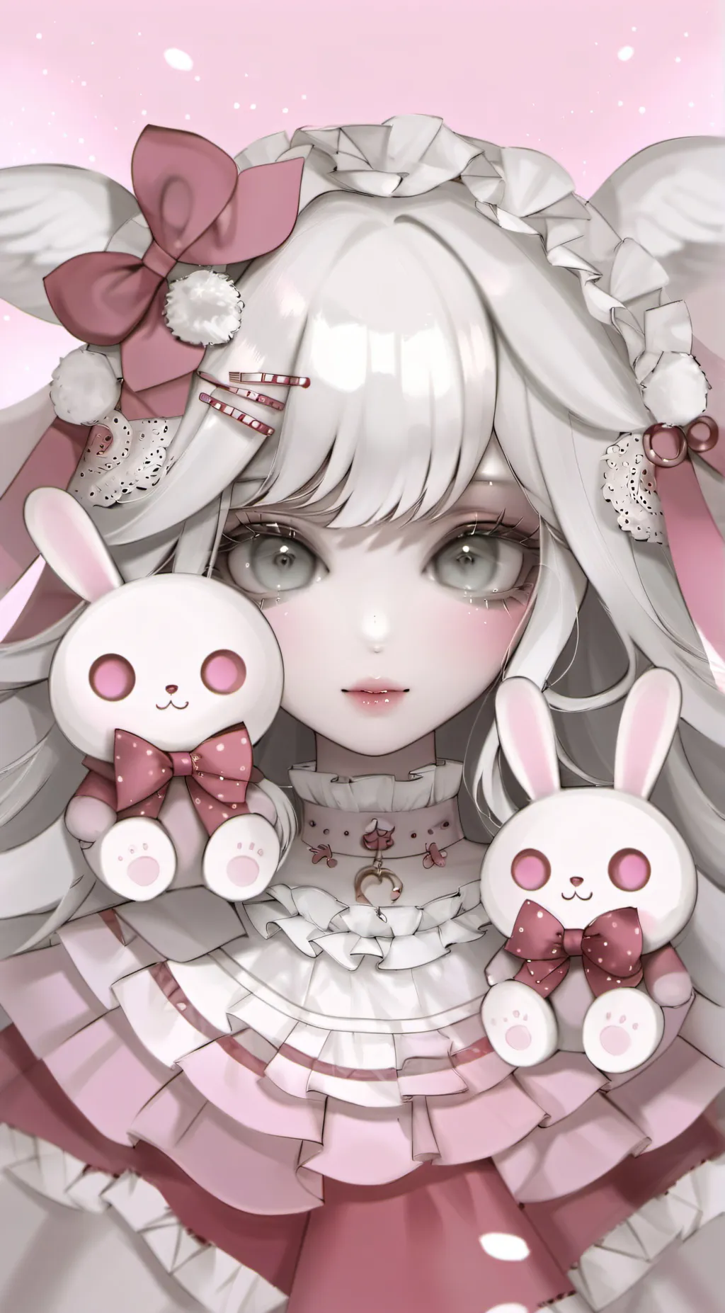 ai character: Sakura background