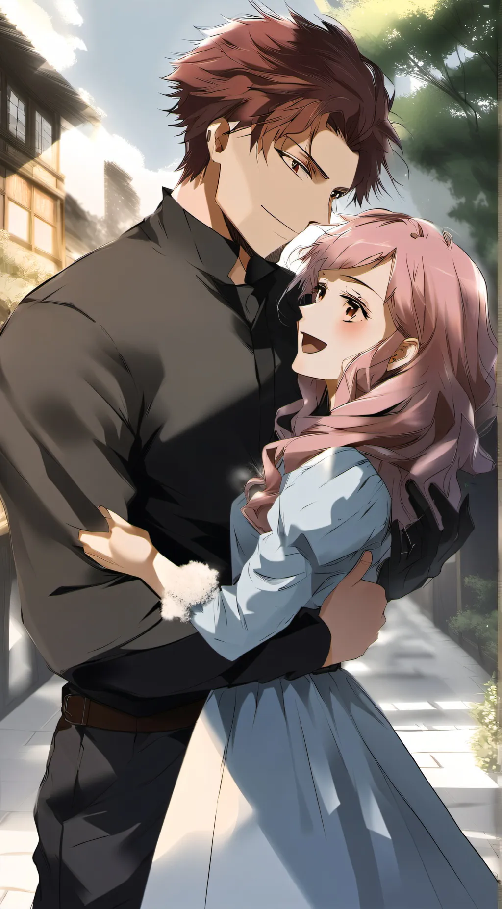 ai character: Yuji x nobara background