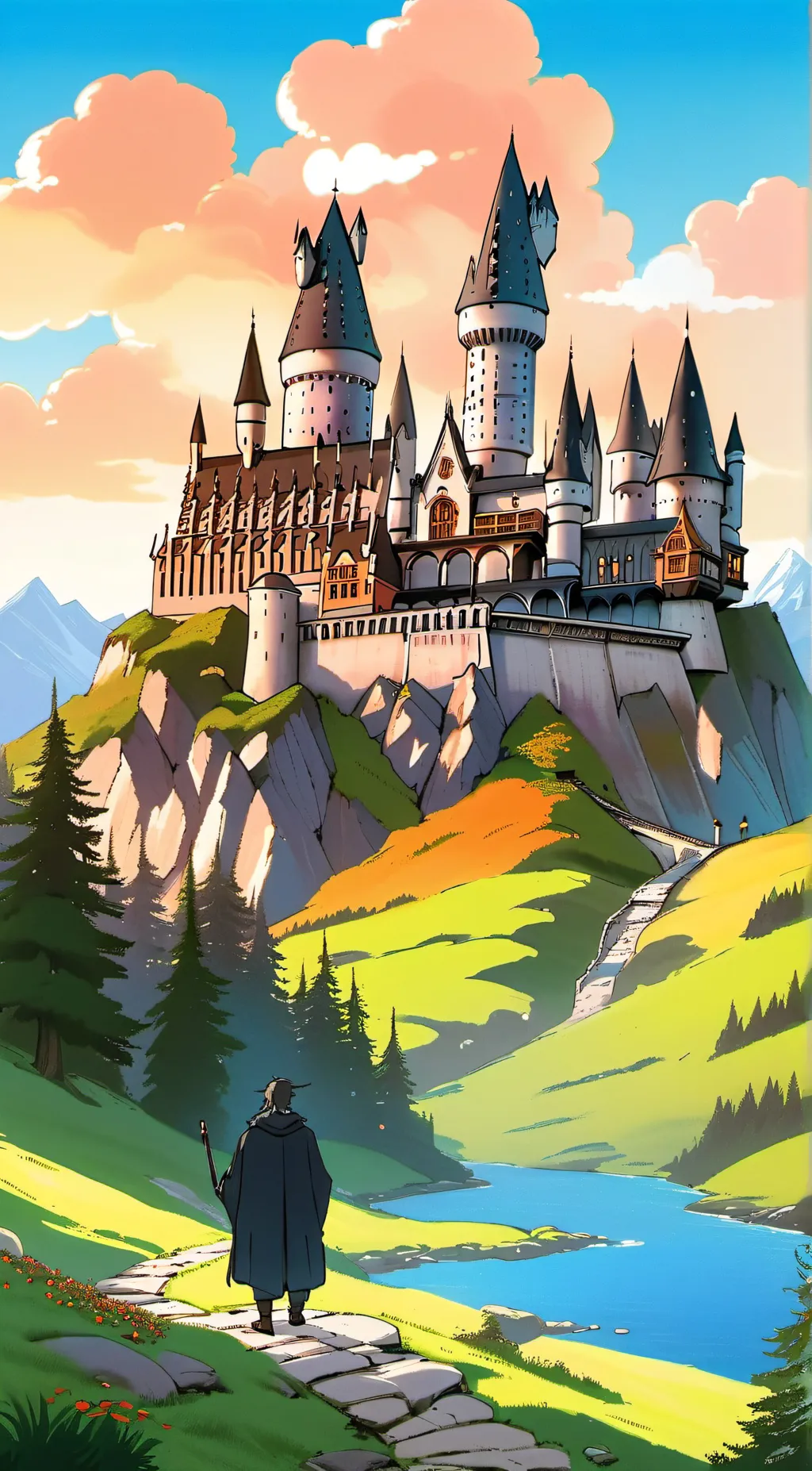 ai character: Hogwarts & TADC 2 background
