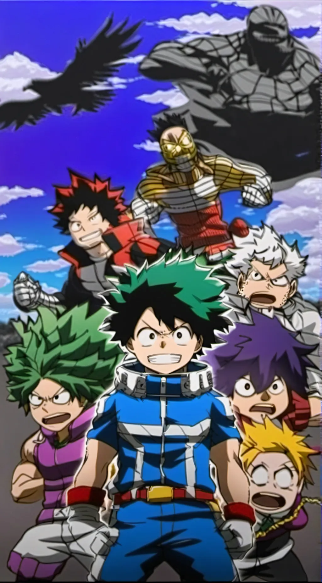 ai character: my hero academia  background