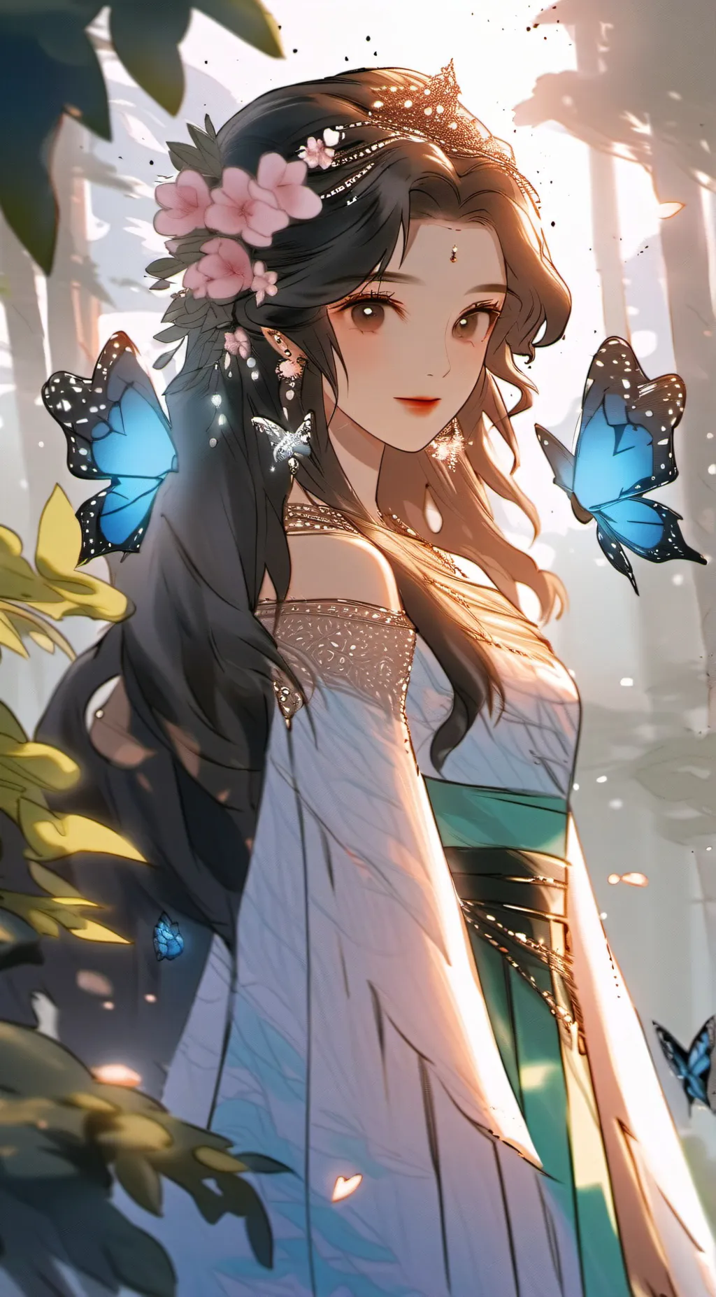 ai character: Serena background