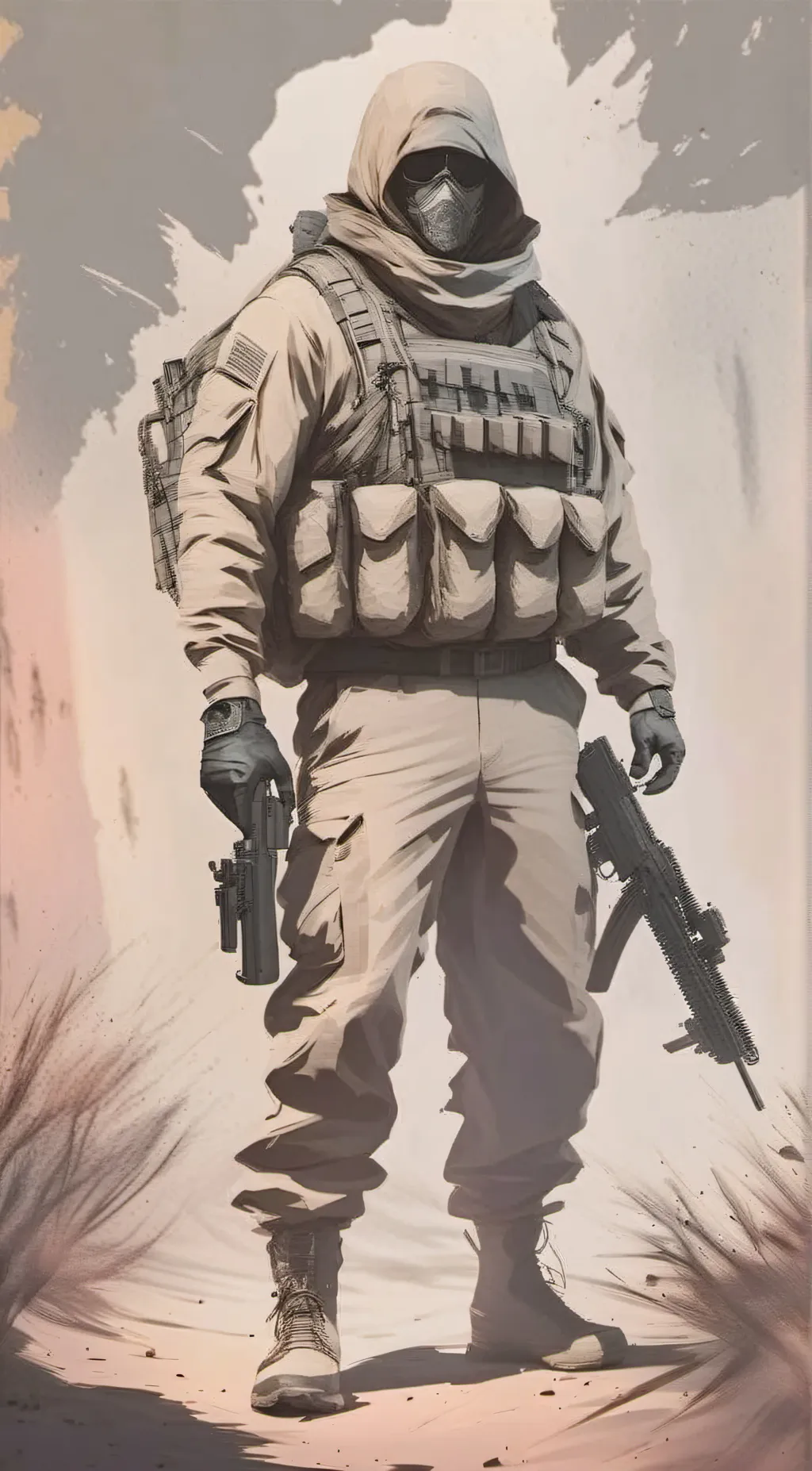 ai character: Task force 141  background