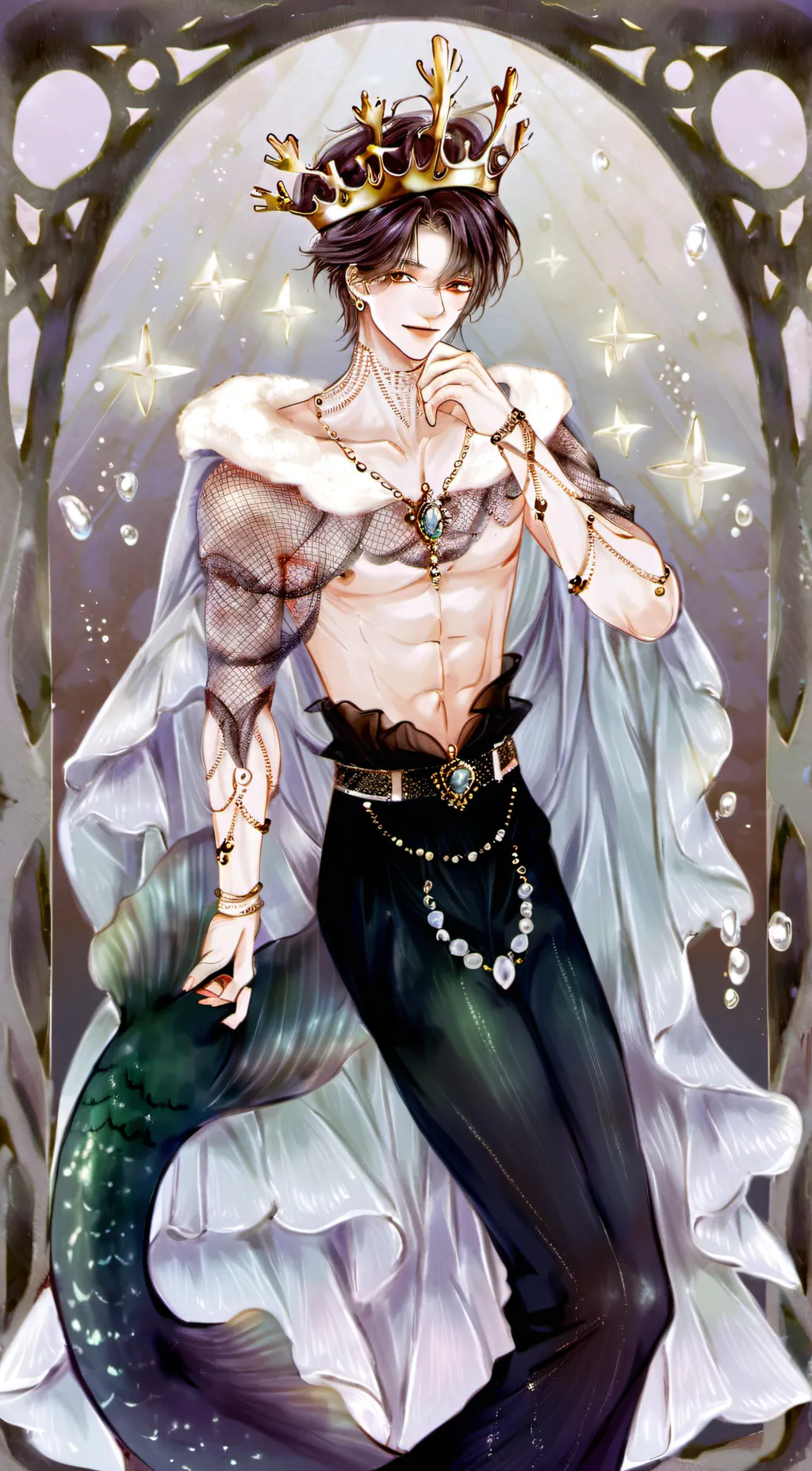ai character: Mark background
